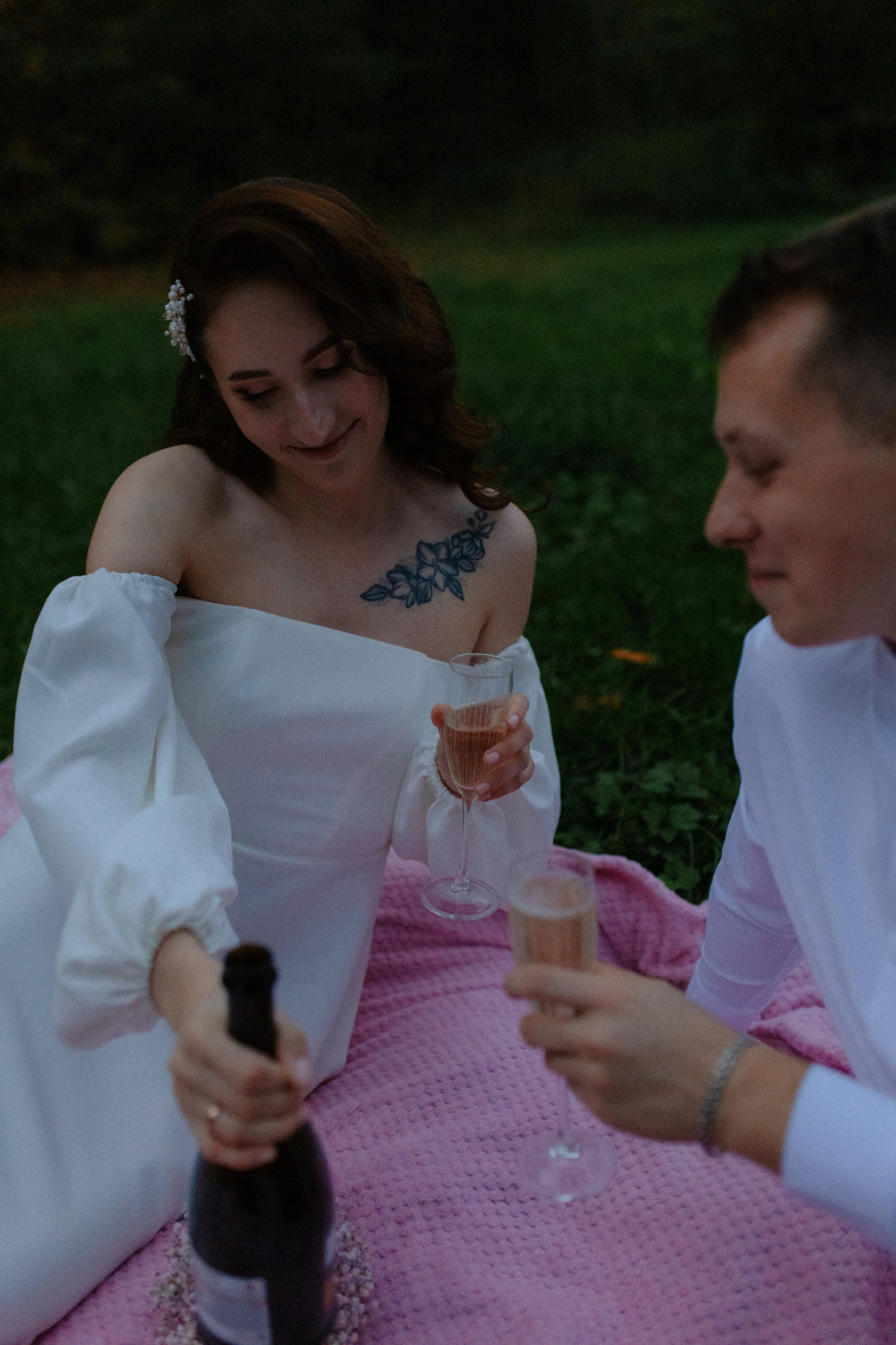 Свадебная прогулка Влада и Ани. Семейный фотограф в Москве и Люберцах Юлия Гуськова