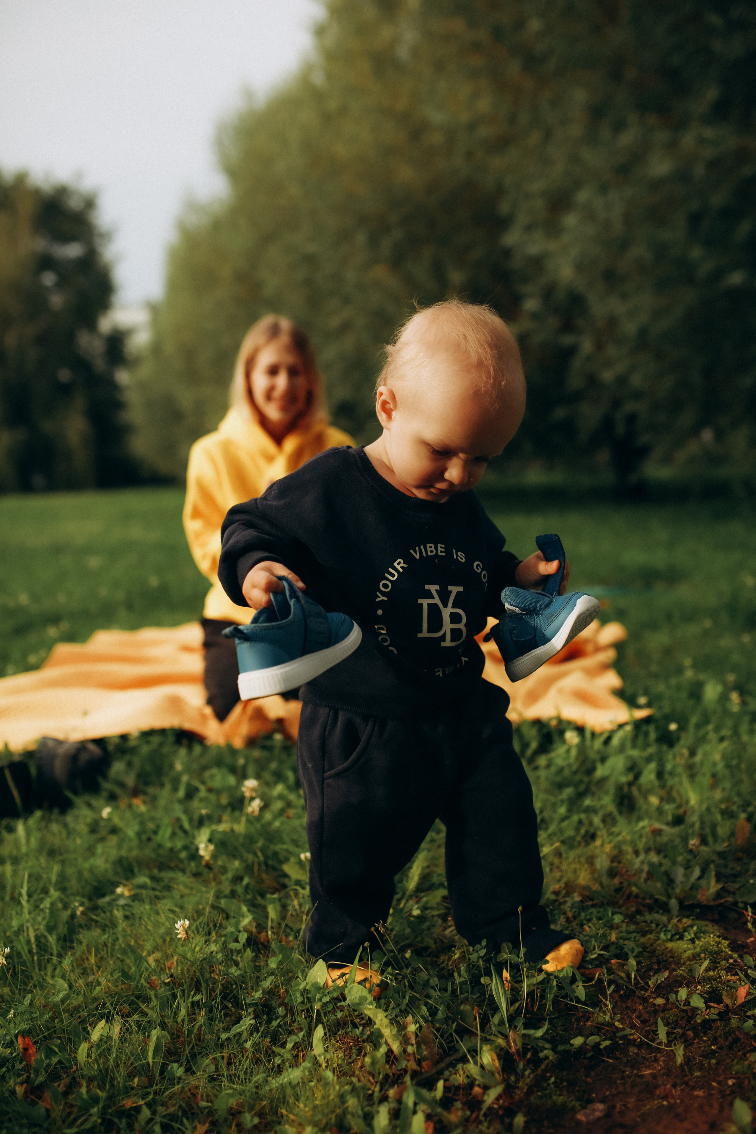 Маша и малыш Пашенька. Семейный фотограф в Москве и Люберцах Юлия Гуськова