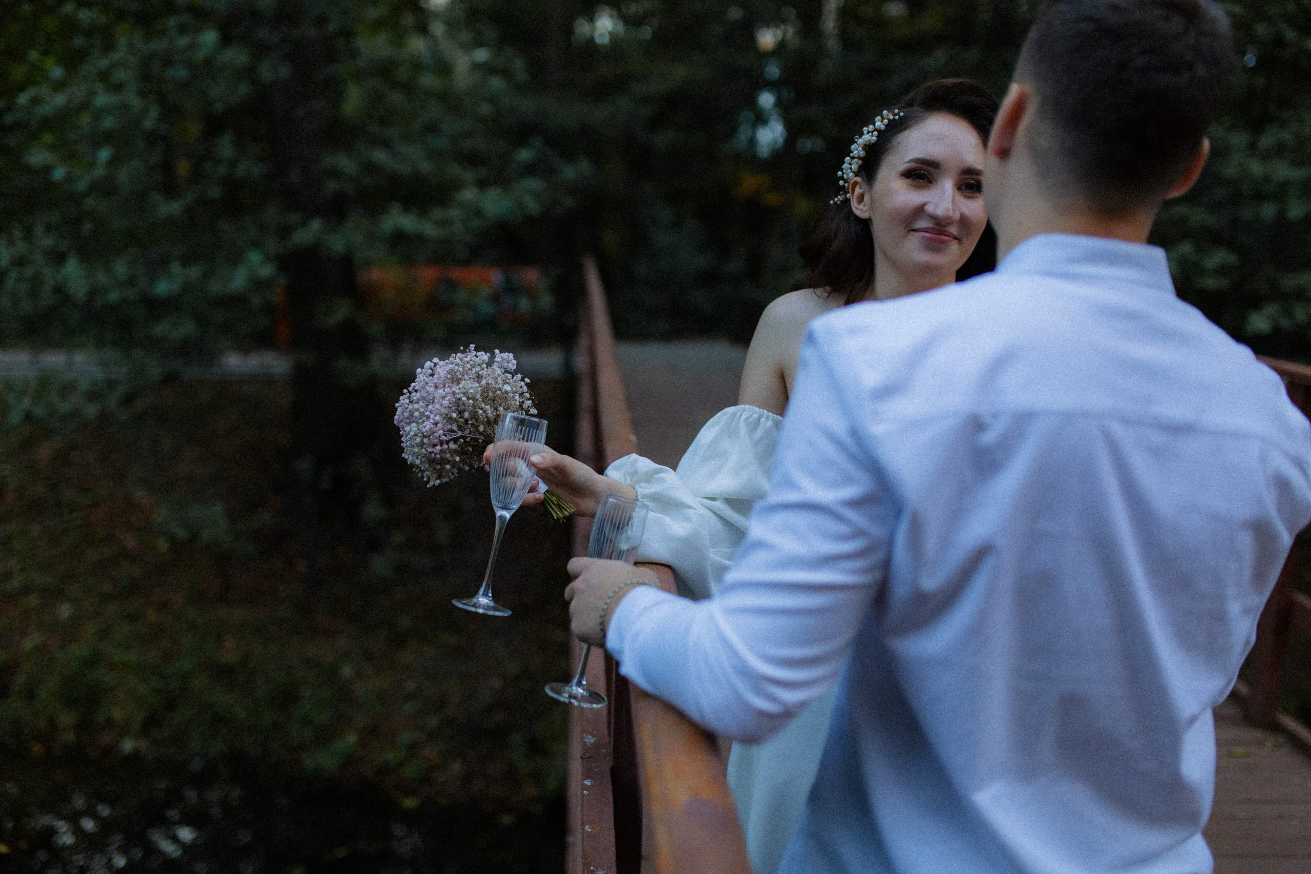 Свадебная прогулка Влада и Ани. Семейный фотограф в Москве и Люберцах Юлия Гуськова