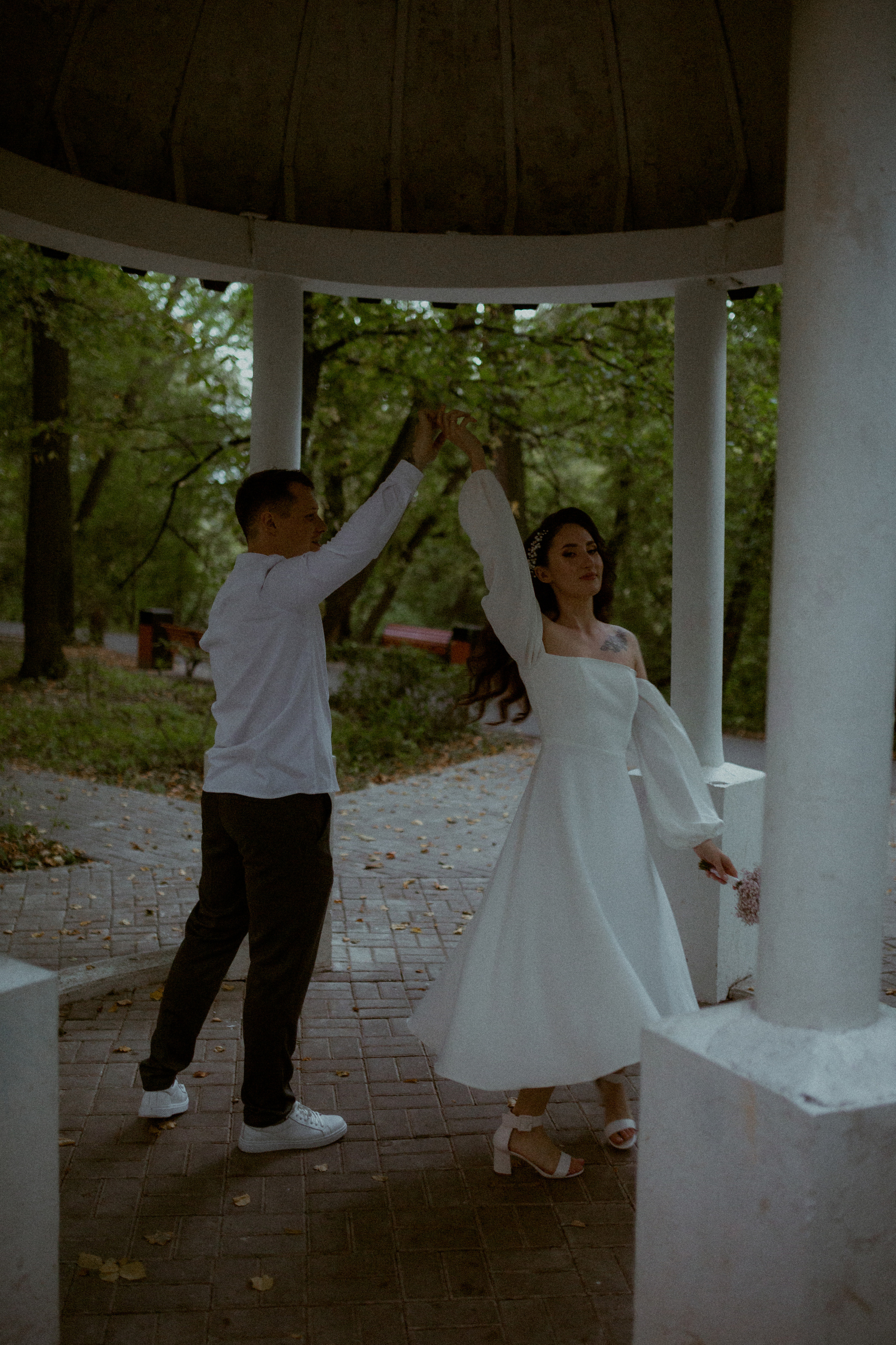 Свадебная прогулка Влада и Ани. Семейный фотограф в Москве и Люберцах Юлия Гуськова