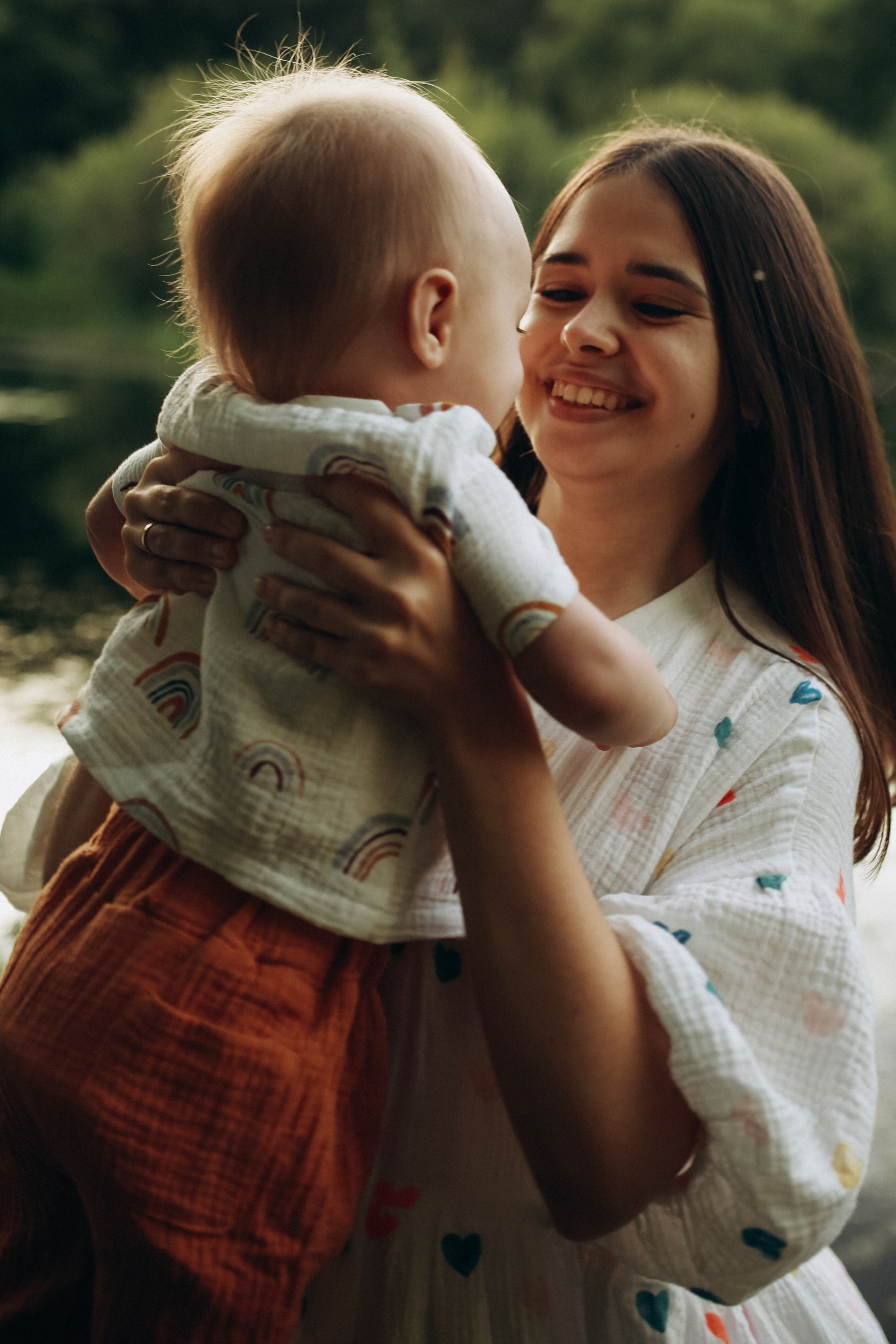 Митя, Лена и Лёвушка. Семейный фотограф в Москве и Люберцах Юлия Гуськова