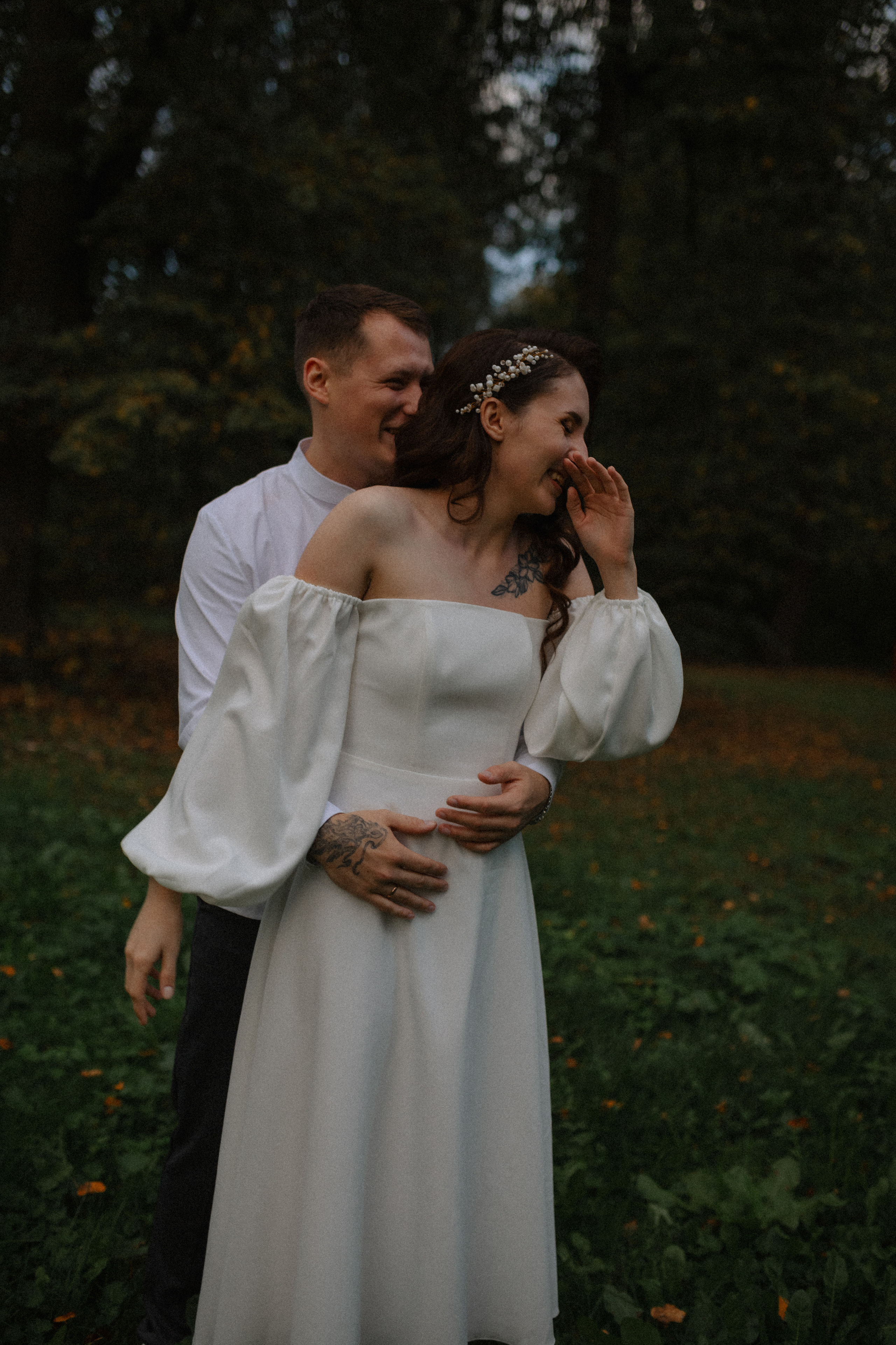 Свадебная прогулка Влада и Ани. Семейный фотограф в Москве и Люберцах Юлия Гуськова