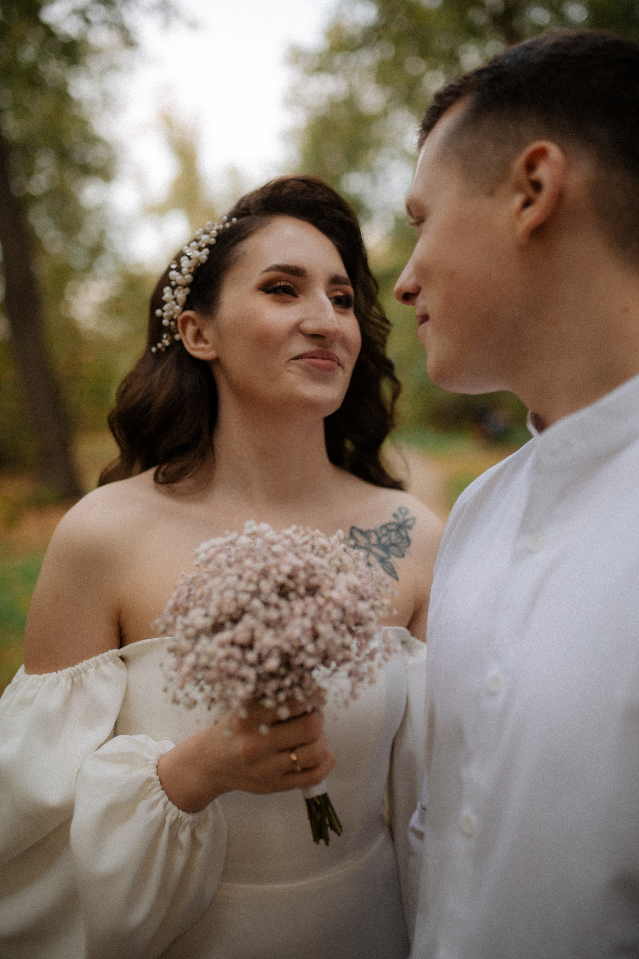 Свадебная прогулка Влада и Ани. Семейный фотограф в Москве и Люберцах Юлия Гуськова