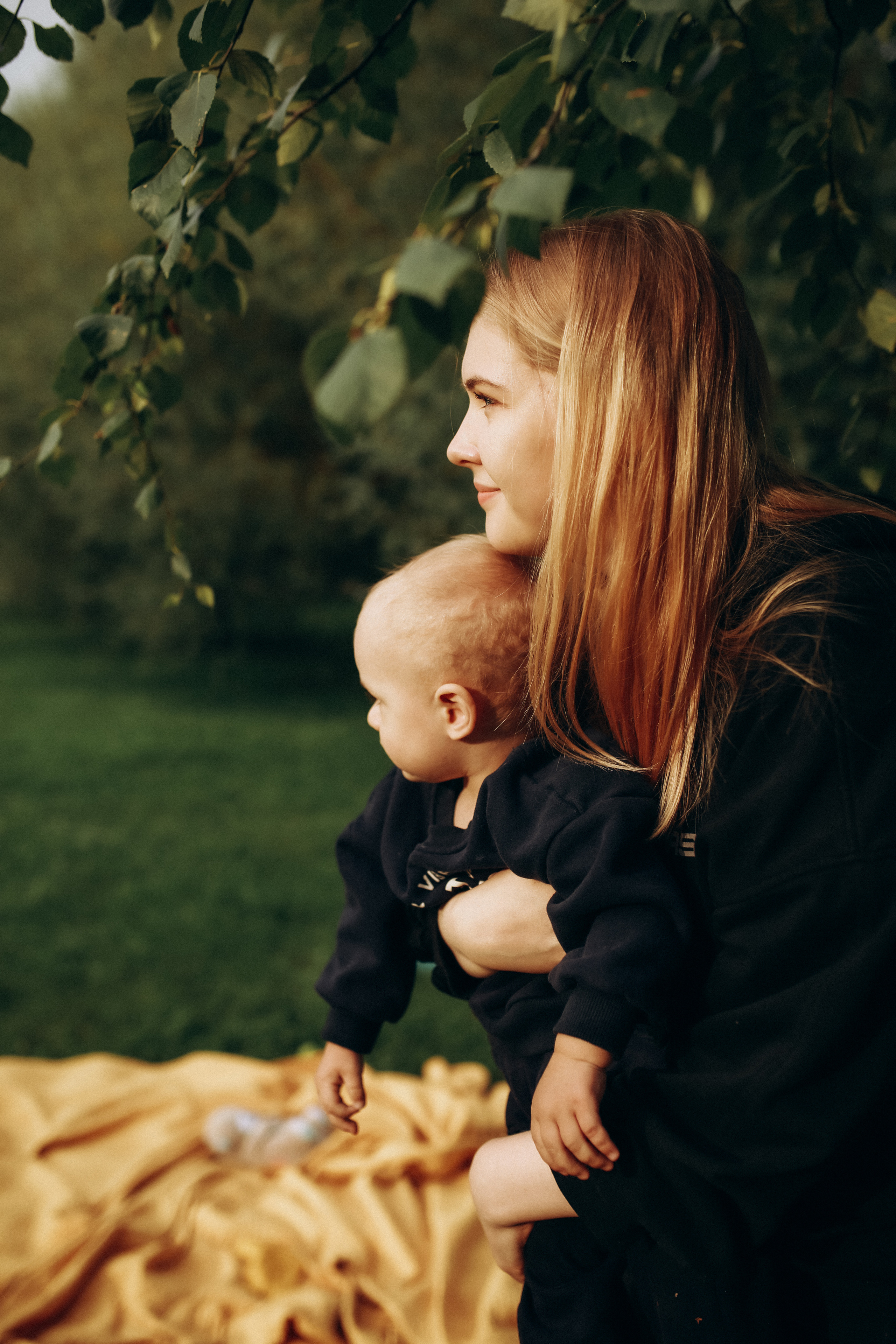 Маша и малыш Пашенька. Семейный фотограф в Москве и Люберцах Юлия Гуськова