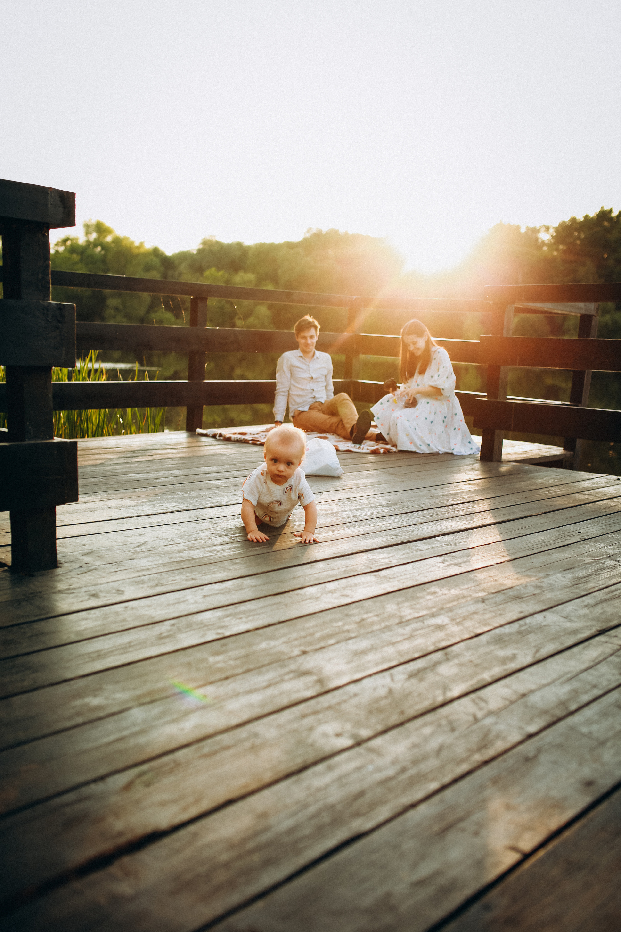 Митя, Лена и Лёвушка. Семейный фотограф в Москве и Люберцах Юлия Гуськова
