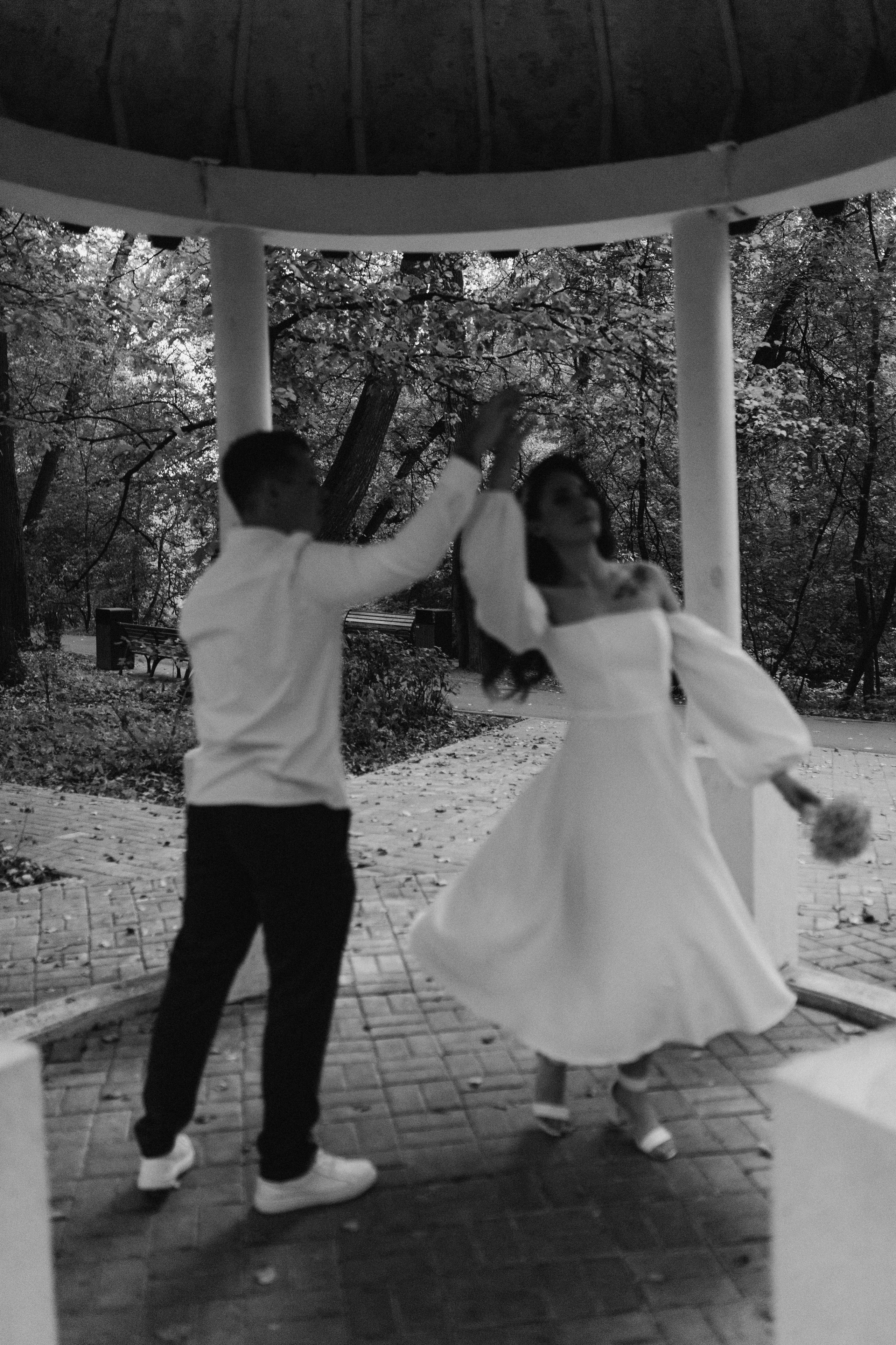 Свадебная прогулка Влада и Ани. Семейный фотограф в Москве и Люберцах Юлия Гуськова