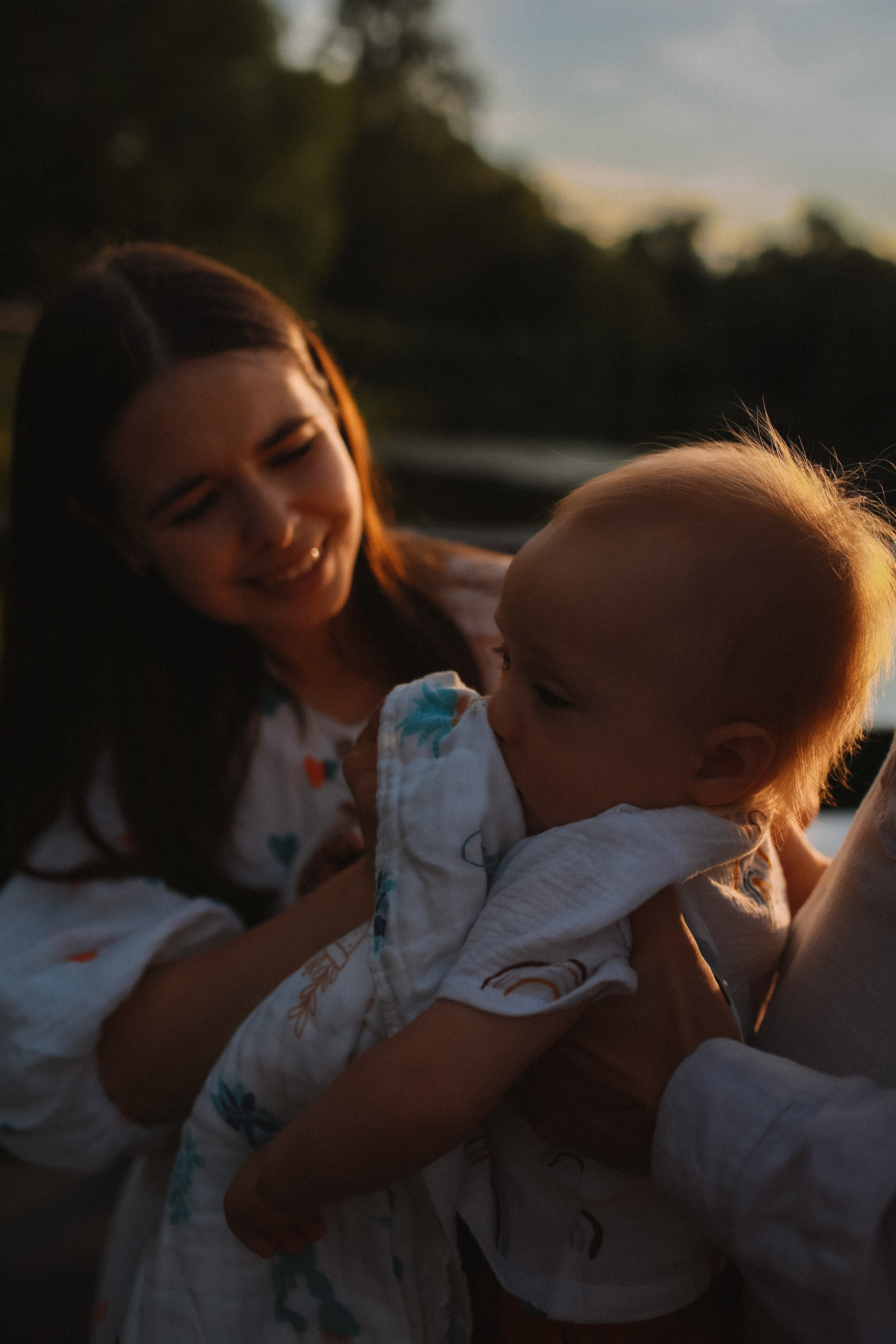 Митя, Лена и Лёвушка. Семейный фотограф в Москве и Люберцах Юлия Гуськова