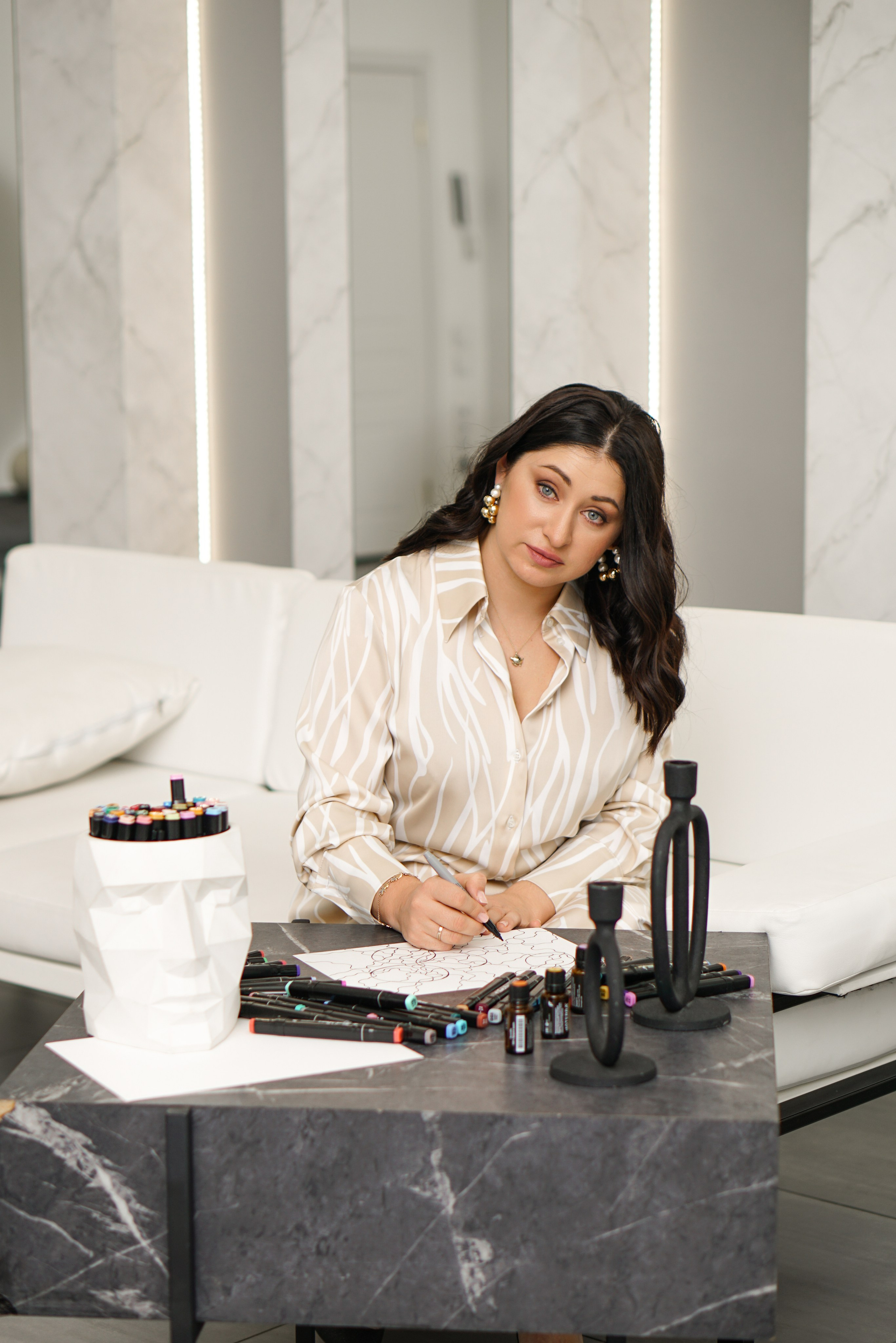 Контент для специалиста по нейрографике и ароматерапии. Контент фотограф Санкт-Петербург Богодухова Лариса