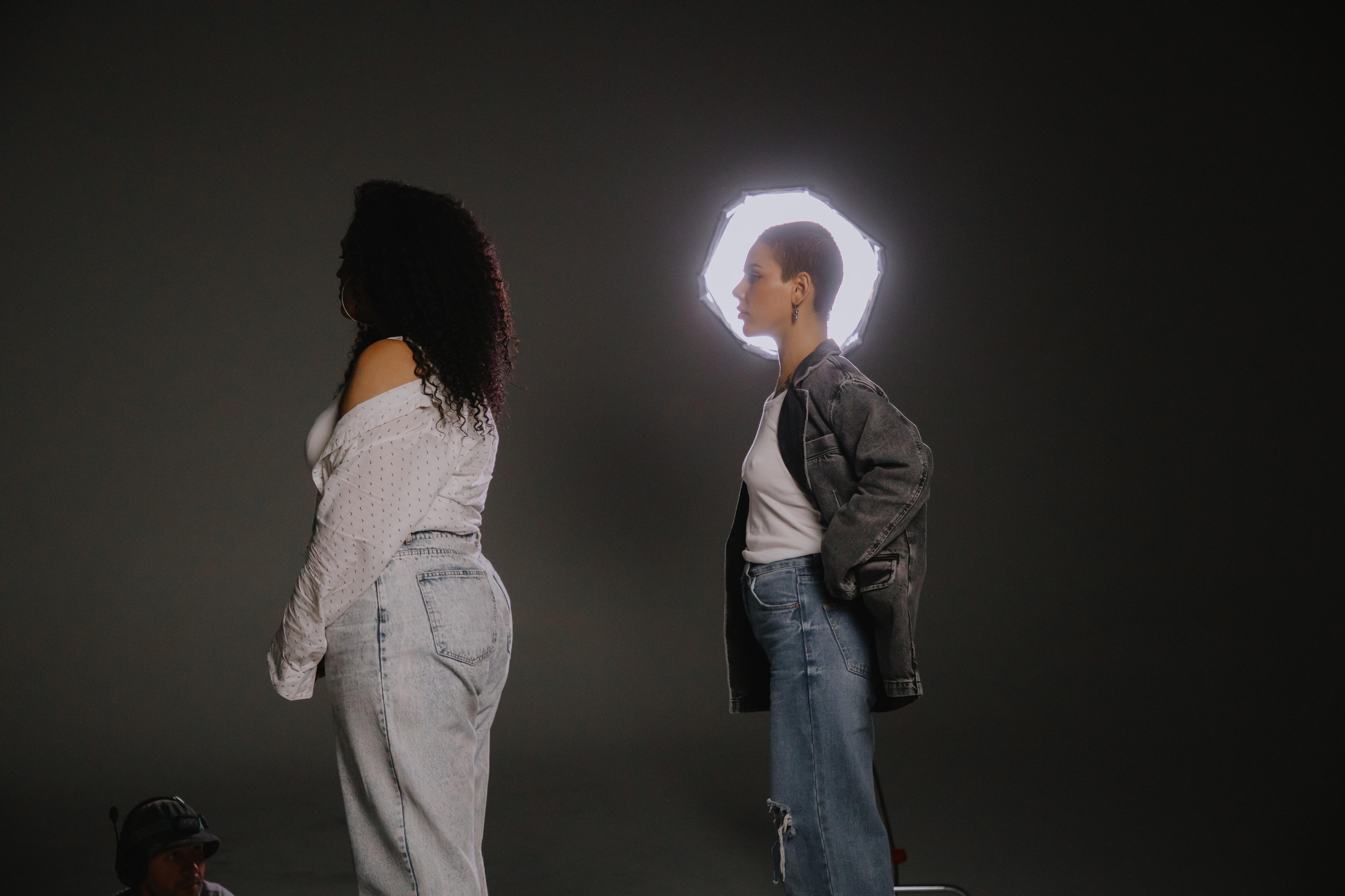 Съемка клипа Юлианны Карауловой и Бьянки. Фотограф в Москве и Санкт-Петербурге Дарина