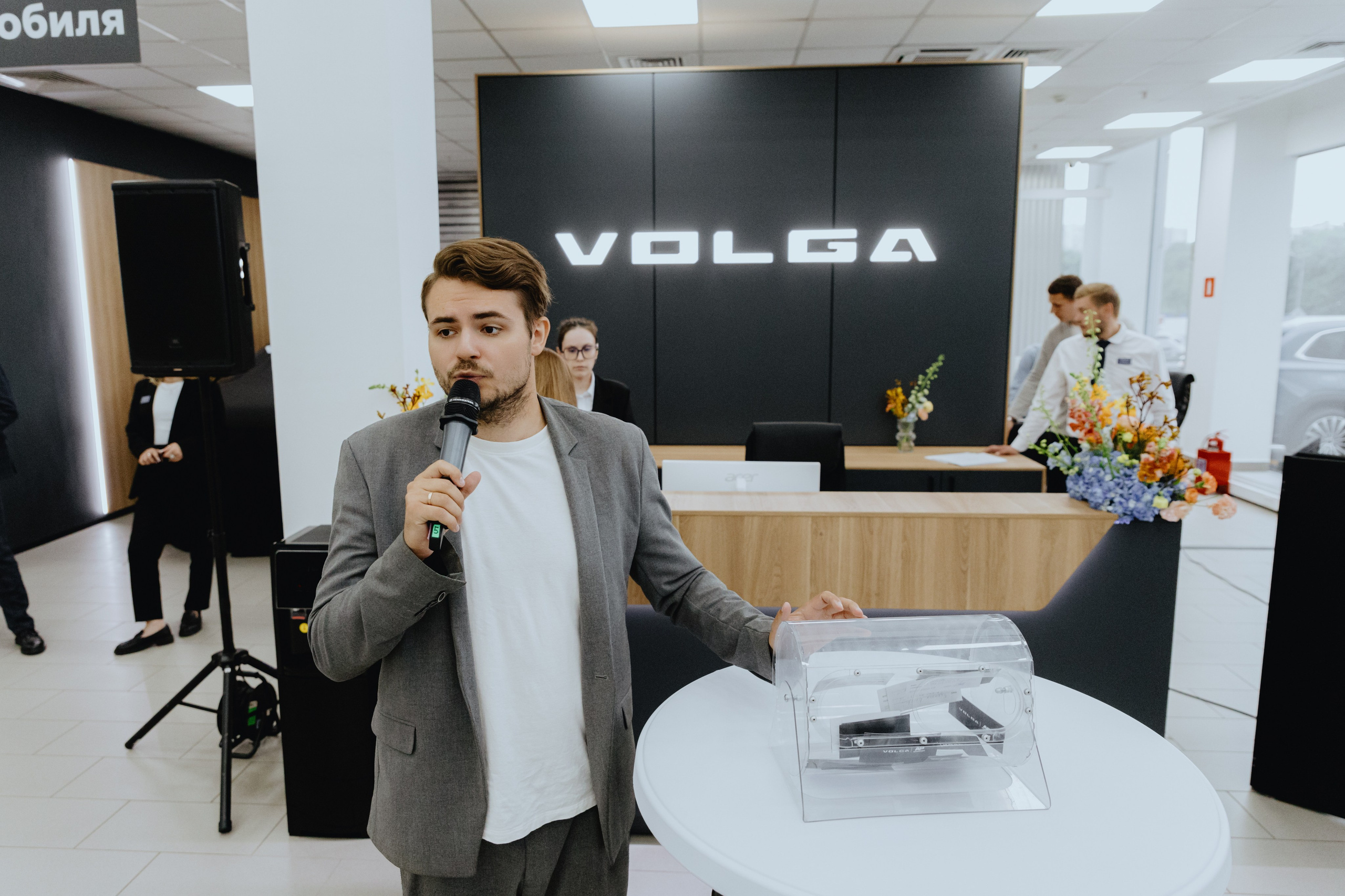 Презентация автомобилей «Volga». Фотограф в Москве и Санкт-Петербурге Дарина
