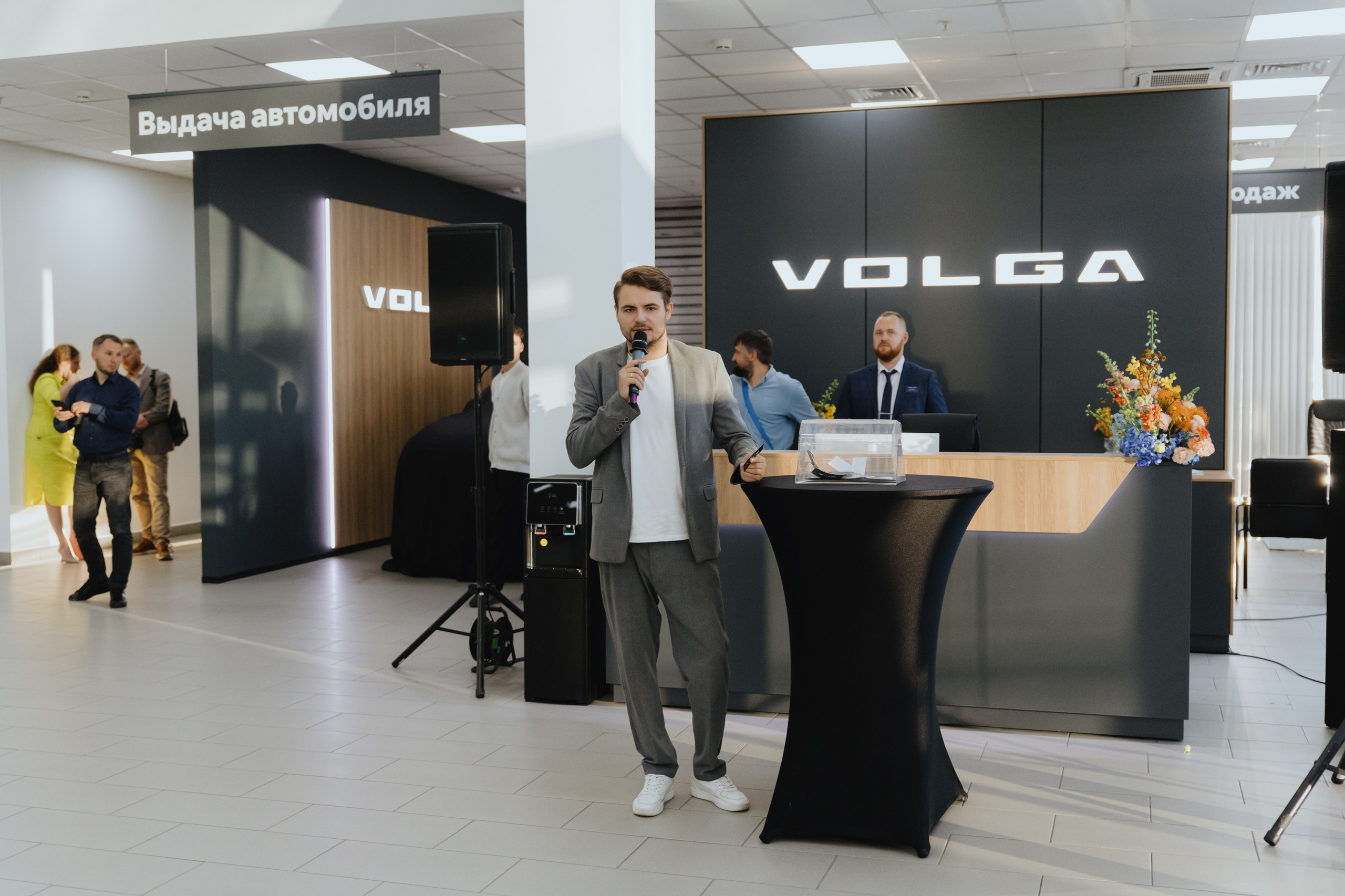 Презентация автомобилей «Volga». Фотограф в Москве и Санкт-Петербурге Дарина