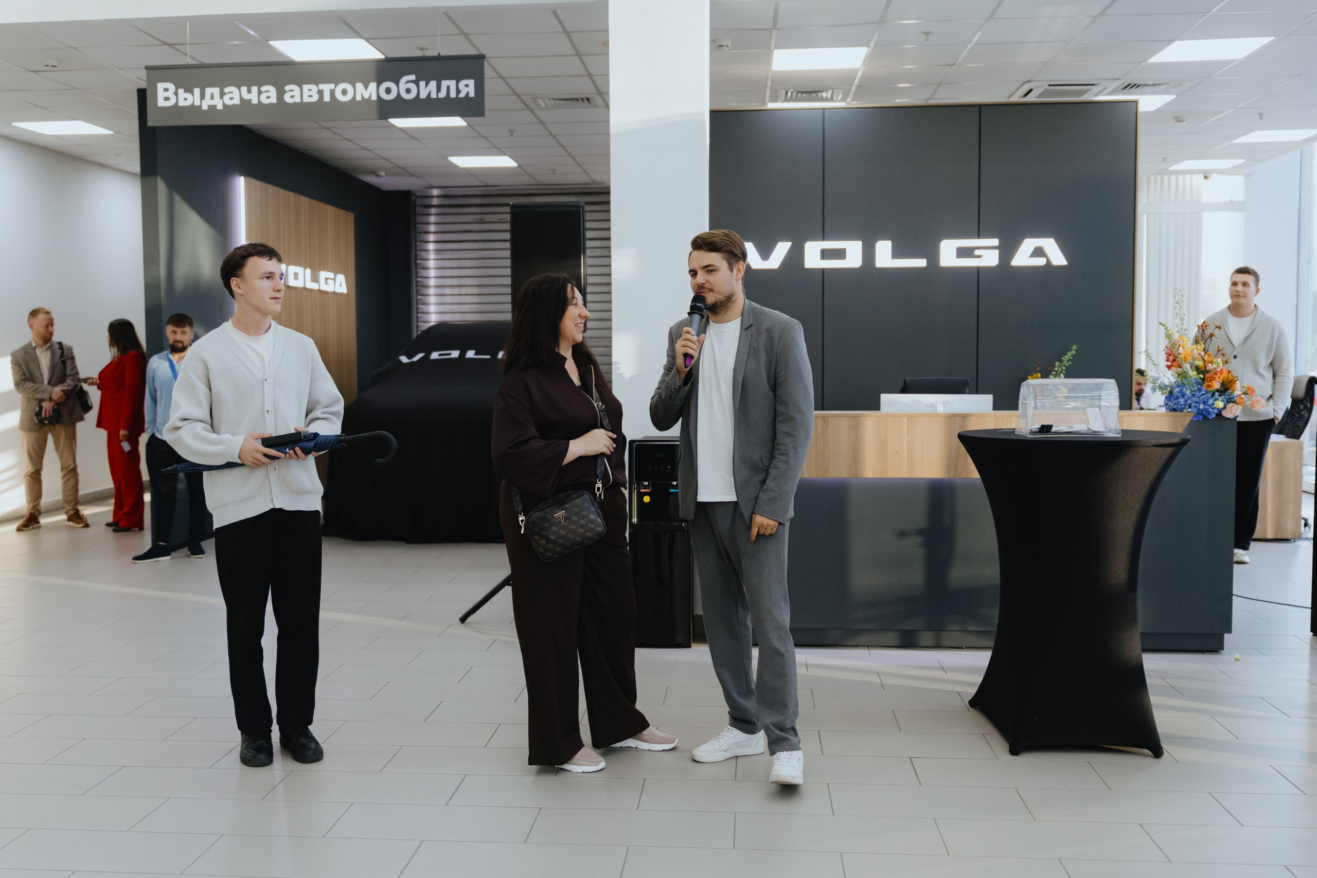 Презентация автомобилей «Volga». Фотограф в Москве и Санкт-Петербурге Дарина