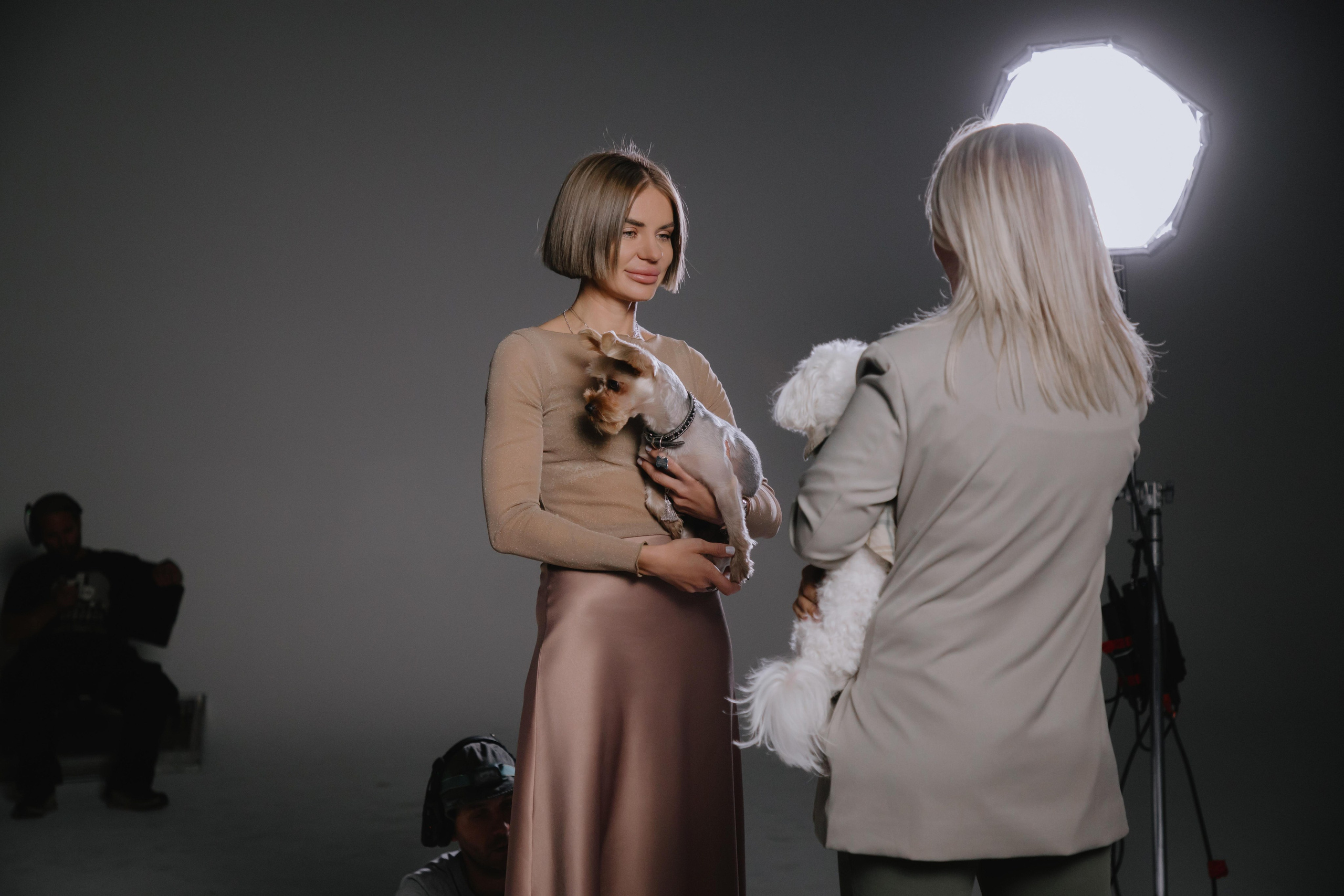 Съемка клипа Юлианны Карауловой и Бьянки. Фотограф в Москве и Санкт-Петербурге Дарина