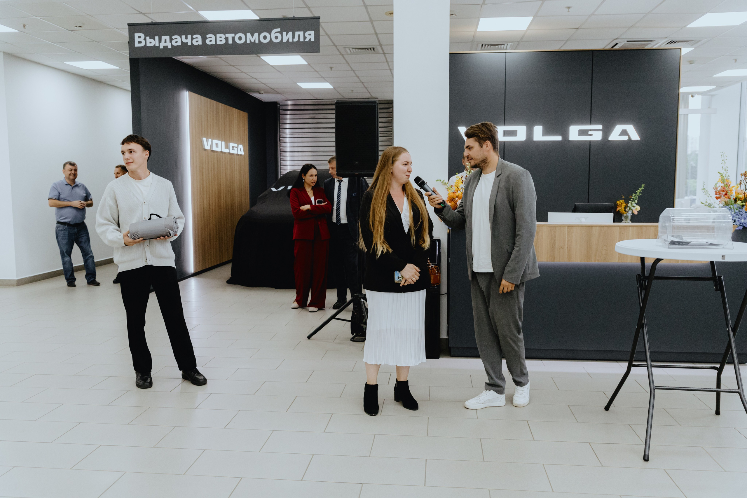 Презентация автомобилей «Volga». Фотограф в Москве и Санкт-Петербурге Дарина