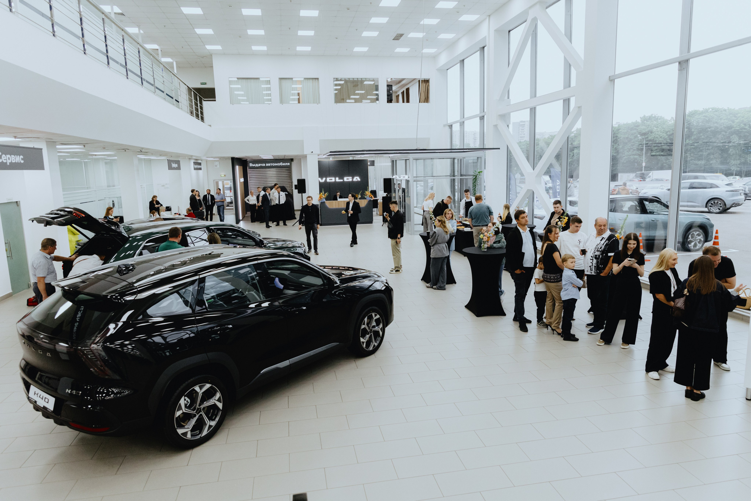 Презентация автомобилей «Volga». Фотограф в Москве и Санкт-Петербурге Дарина