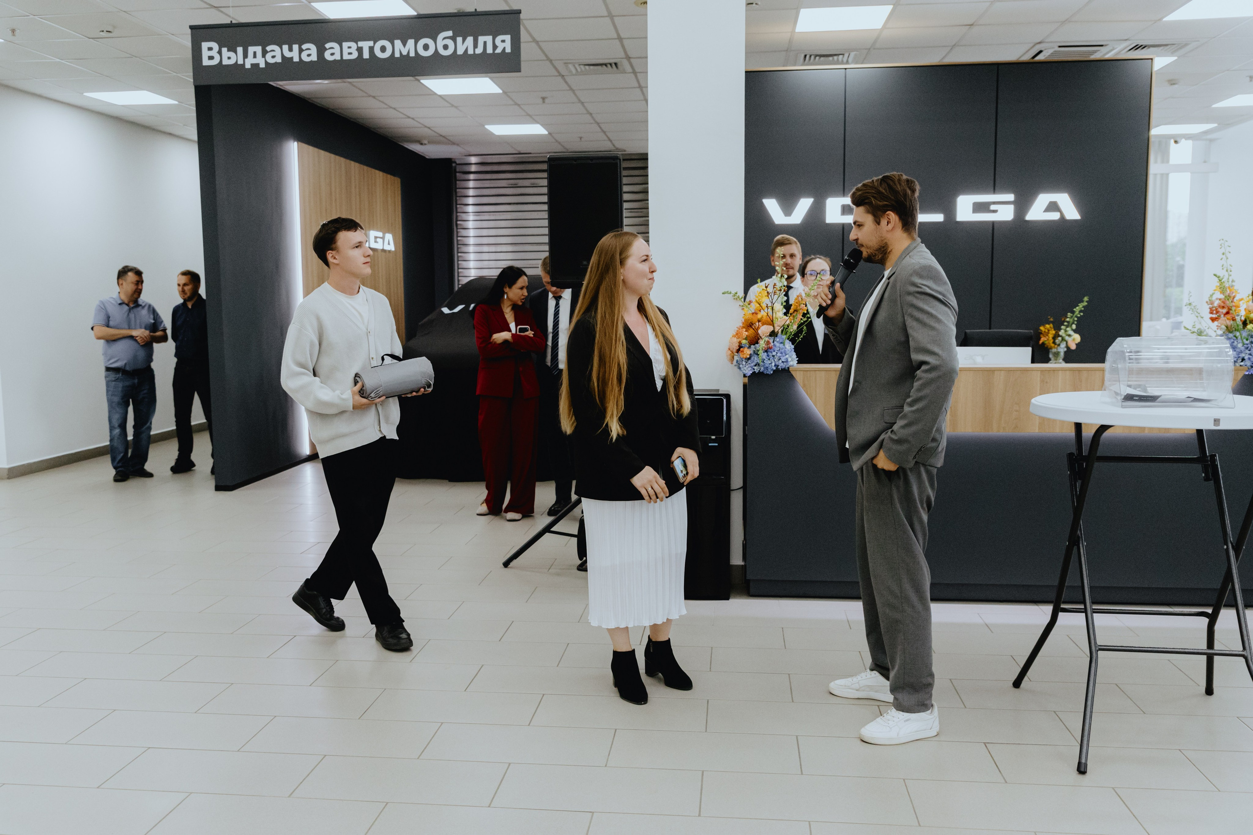 Презентация автомобилей «Volga». Фотограф в Москве и Санкт-Петербурге Дарина