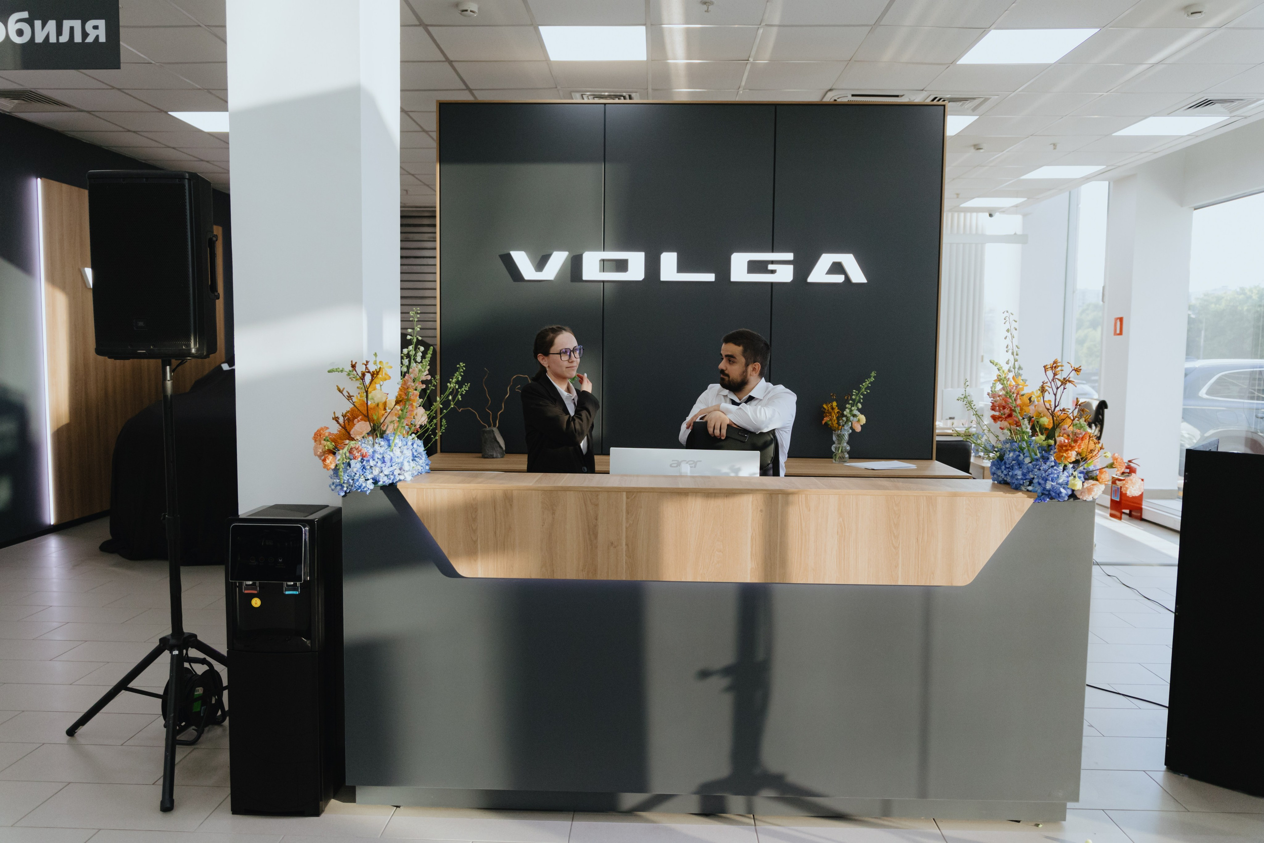 Презентация автомобилей «Volga». Фотограф в Москве и Санкт-Петербурге Дарина