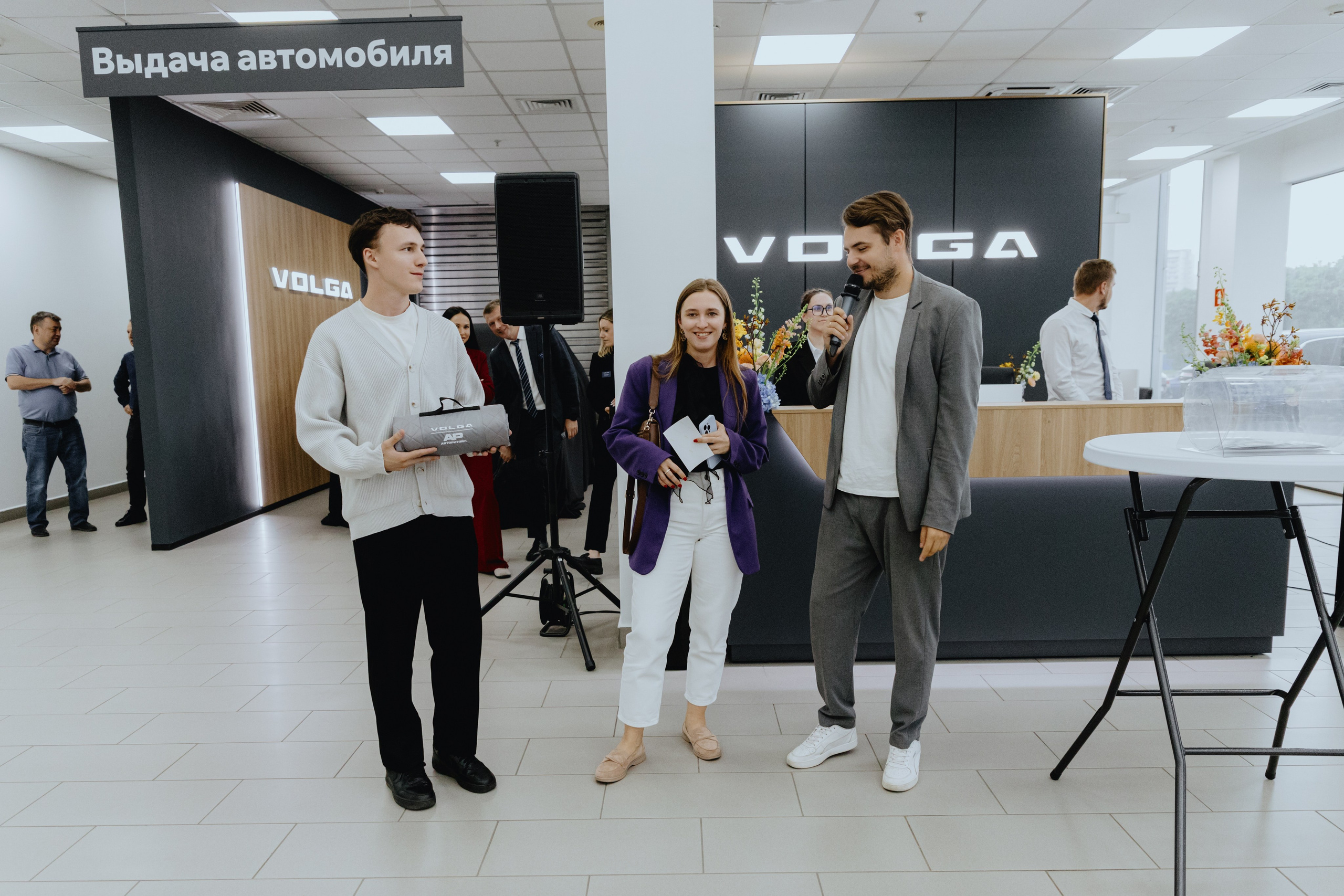 Презентация автомобилей «Volga». Фотограф в Москве и Санкт-Петербурге Дарина