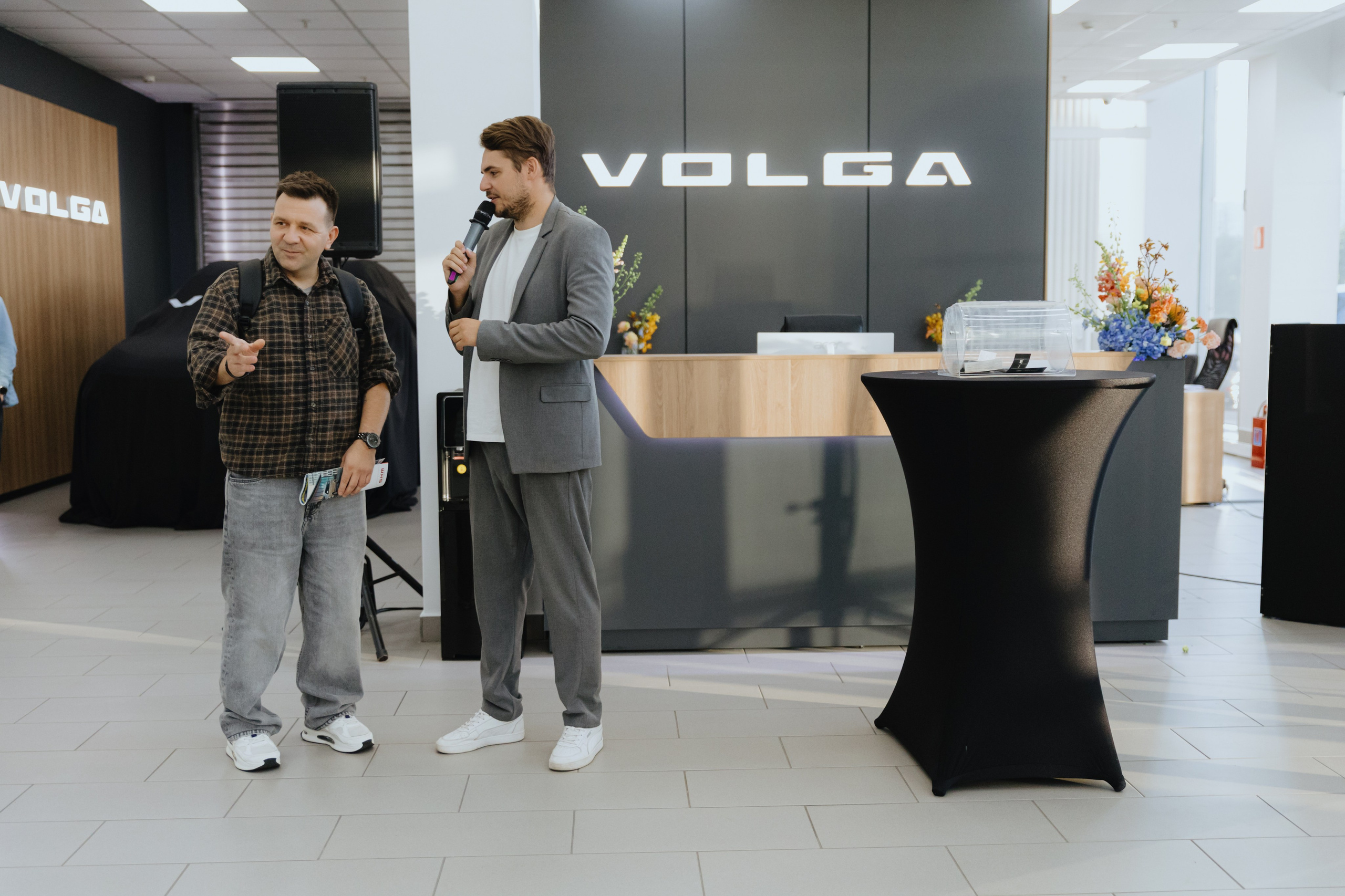 Презентация автомобилей «Volga». Фотограф в Москве и Санкт-Петербурге Дарина
