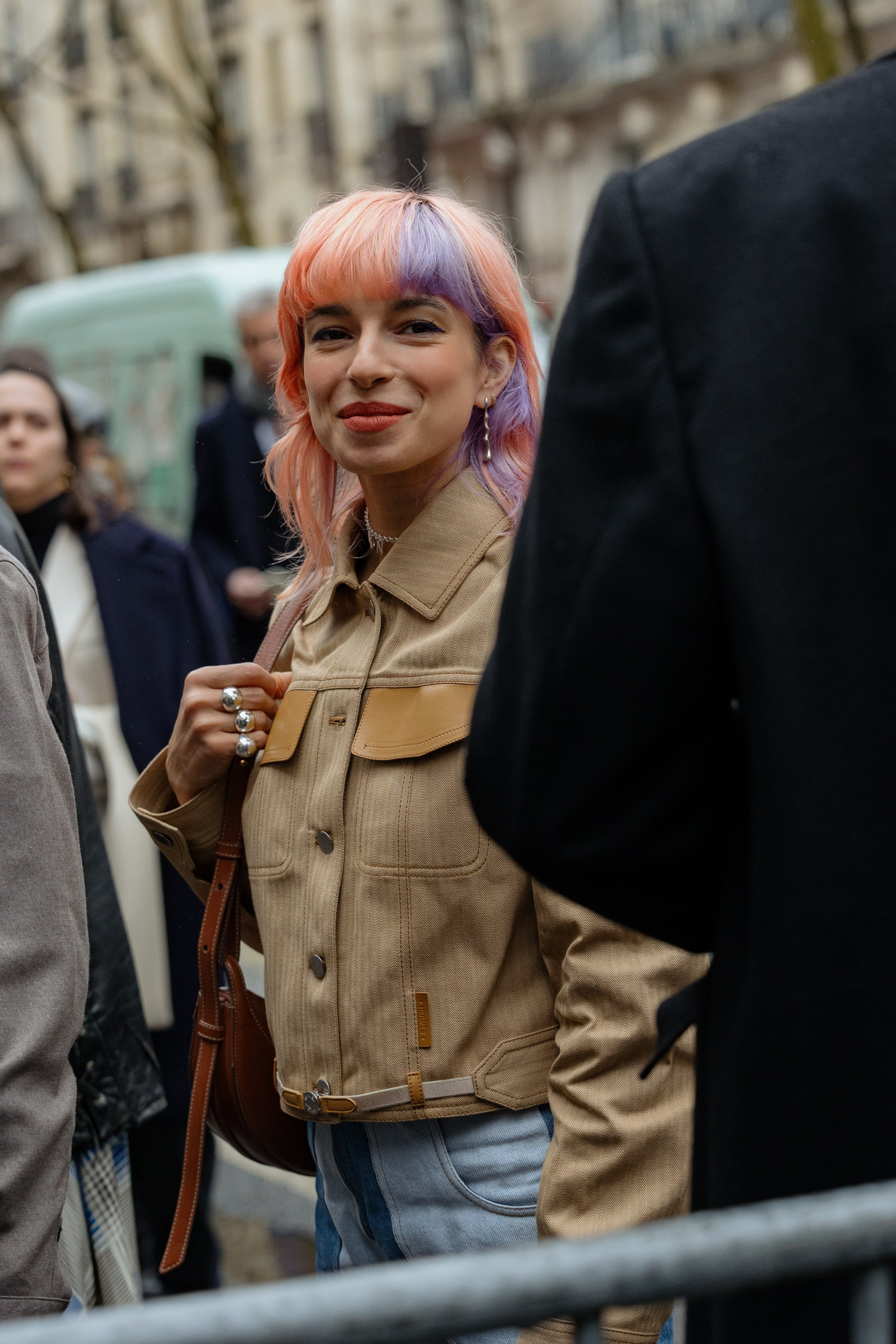 HERMES PFW WOMENSWEAR FALL-WINTER 24/25. Photographer in Milan Ivan Goncharov