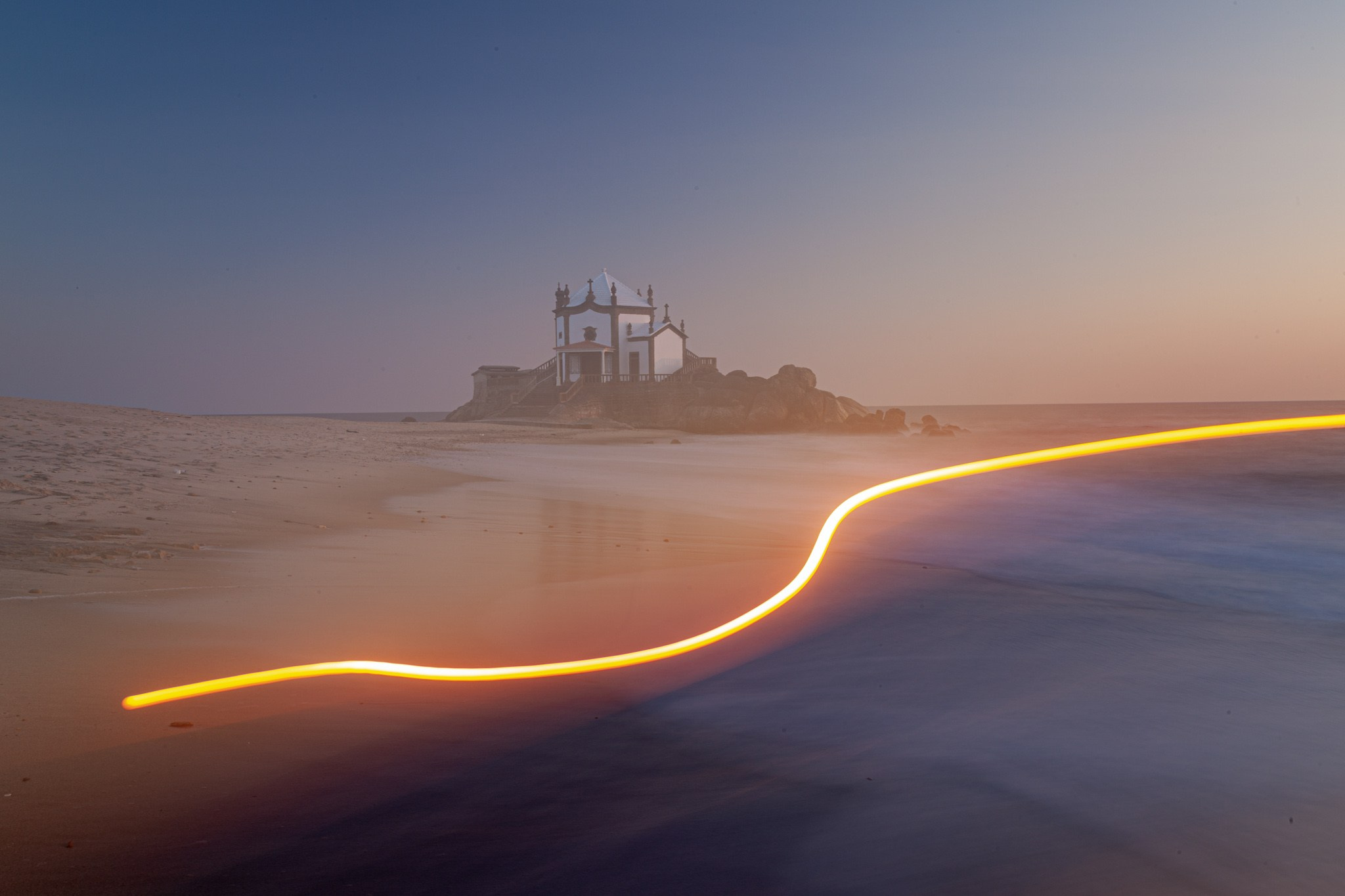 Capela Senhor da Pedra Miramar Gaia, Португалия 2010. Фотограф Василий Буланов