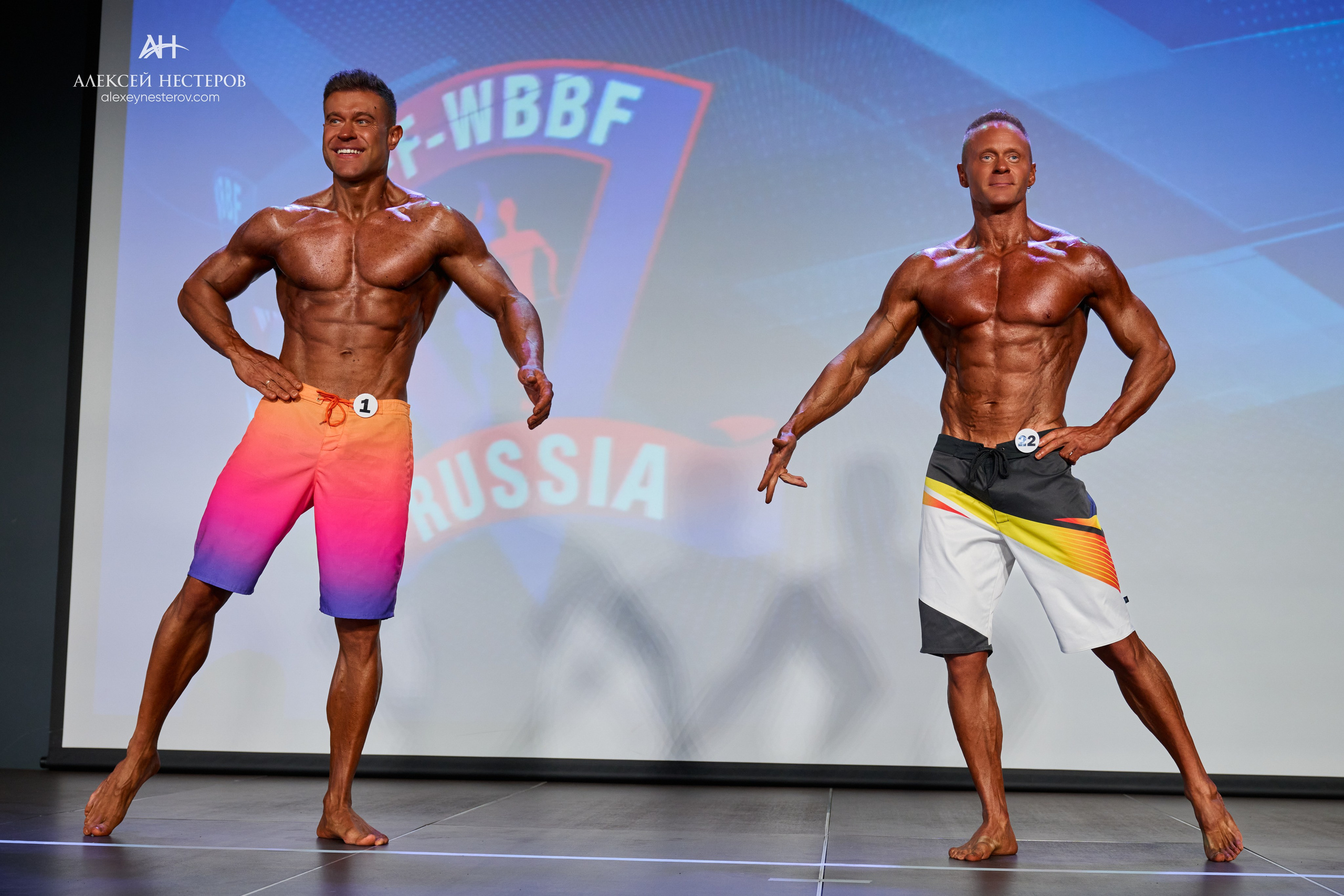 Фото с турнира «Прометей 2, WFF-WBBF Russia» 26 октября 2025. Спортивный фитнес фотограф Алексей Нестеров