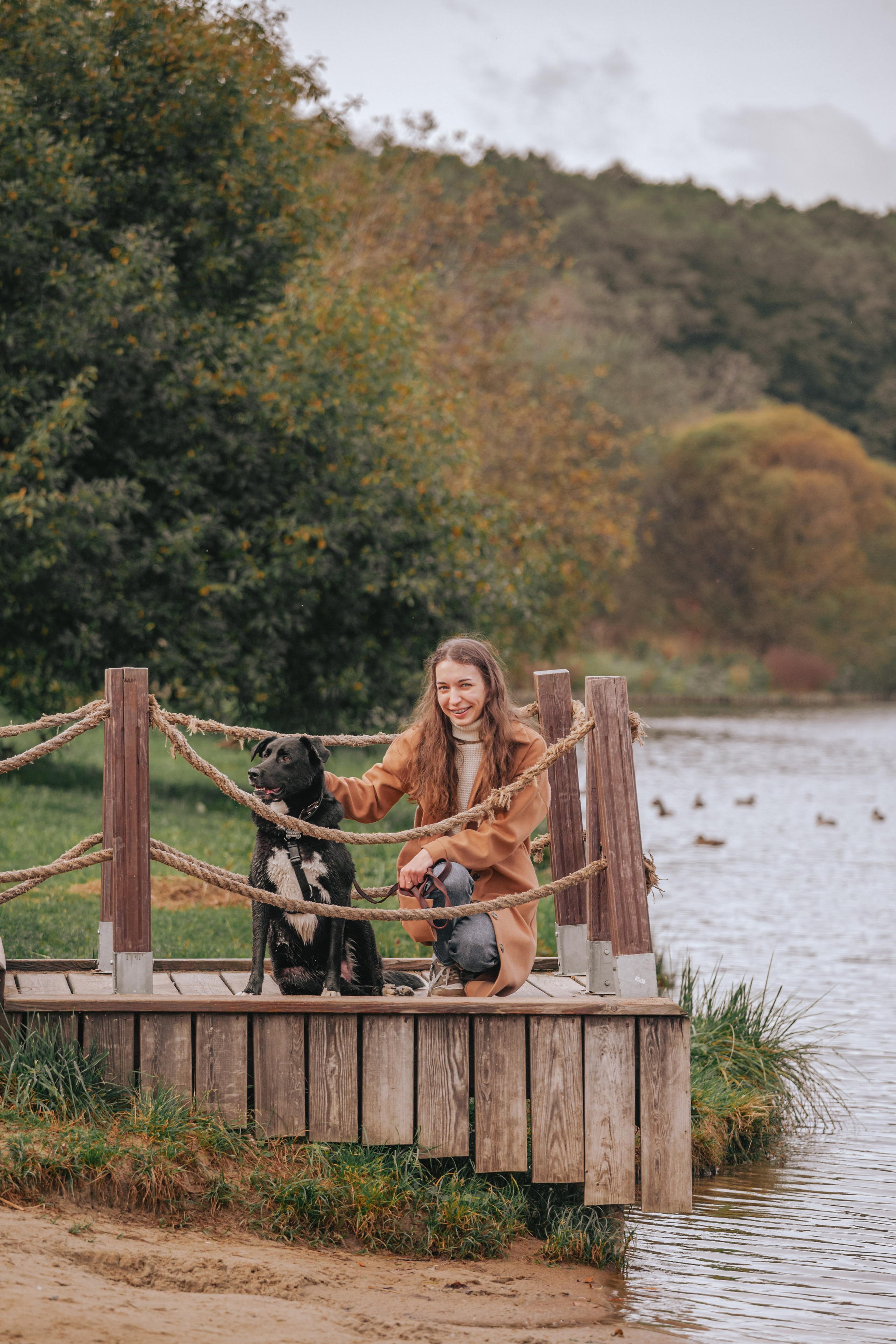 Юля и Фортуна. Фотограф-анималист Татьяна Степанова