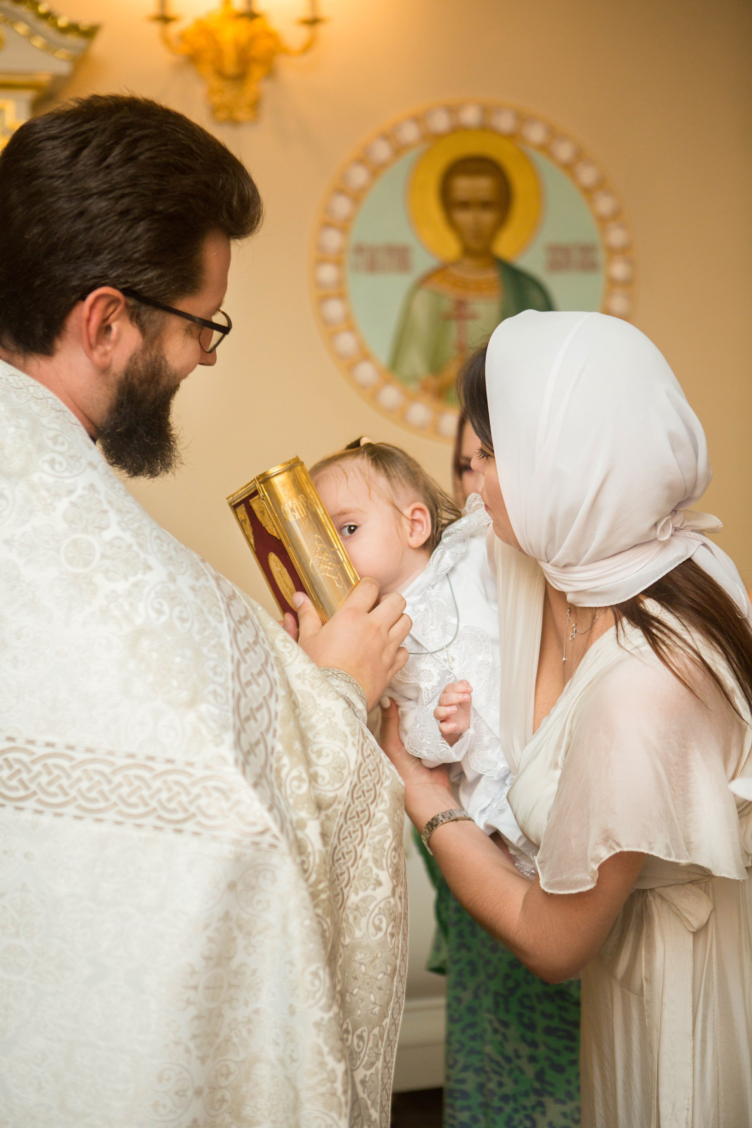 Крещение Дарьи. Храм в честь иконы Божией Матери Целительница. Свадебный семейный и детский фотограф в Краснодаре Карина Федоровская