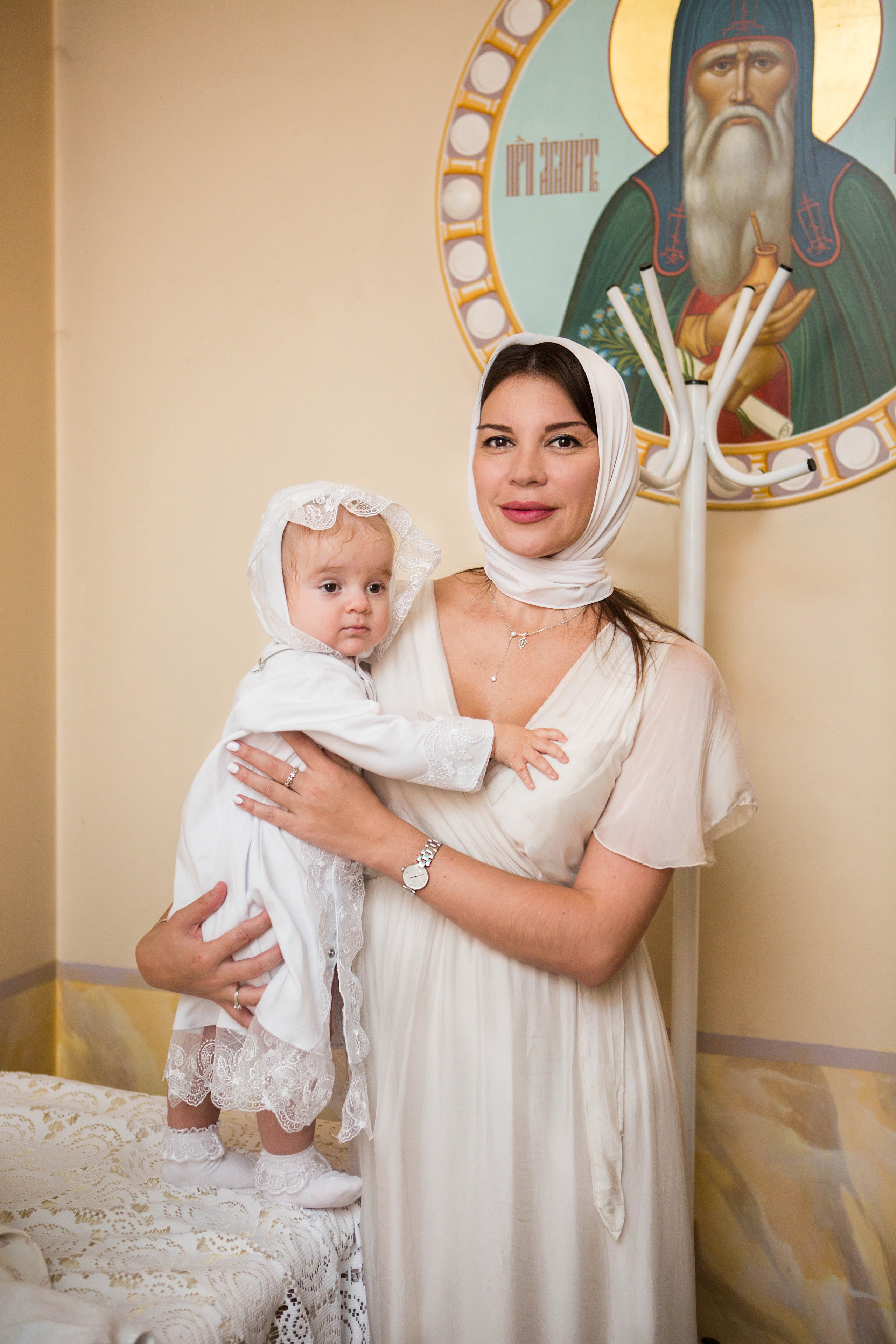 Крещение Дарьи. Храм в честь иконы Божией Матери Целительница. Свадебный семейный и детский фотограф в Краснодаре Карина Федоровская