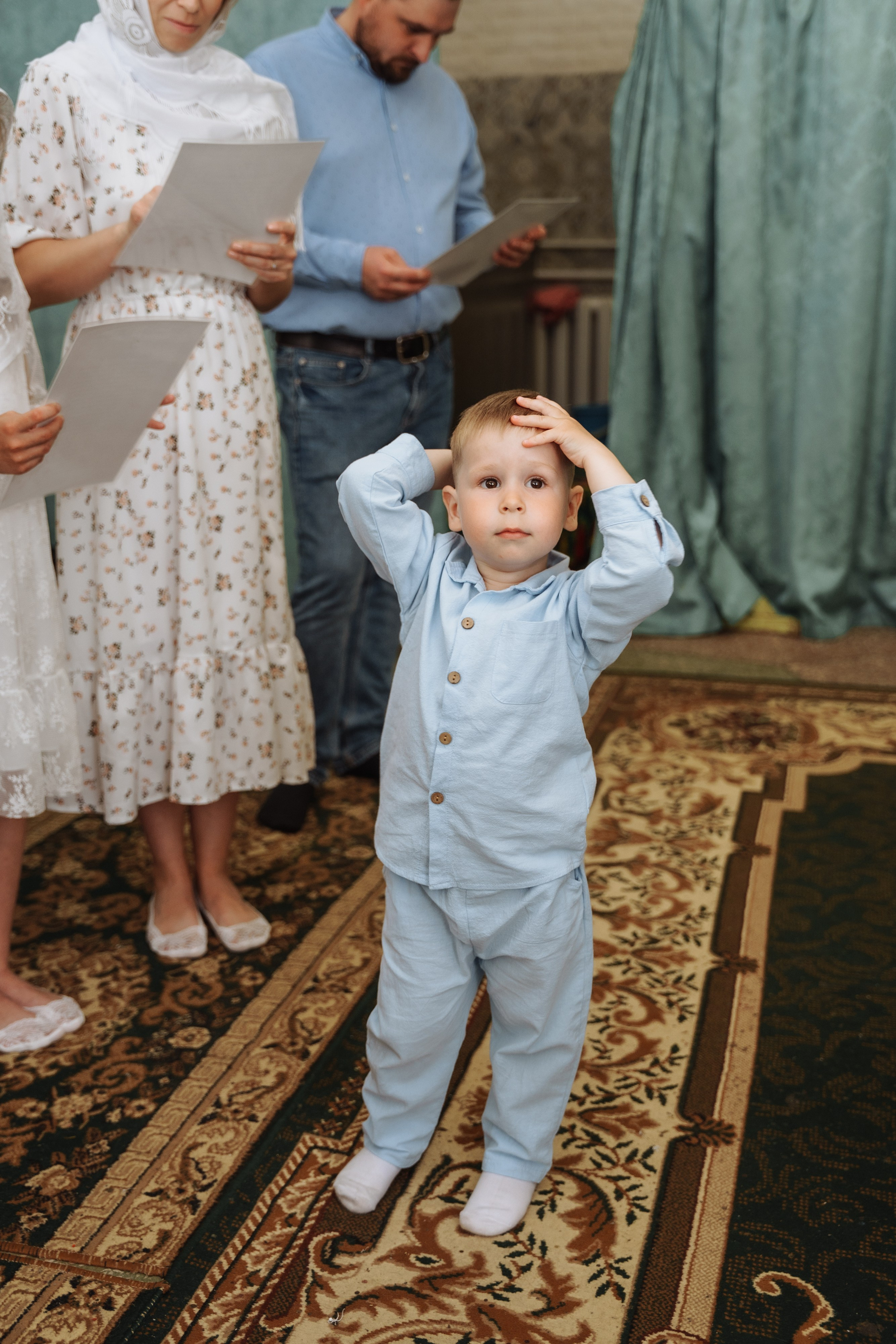 Таинство крещения 2024. Свадебный и семейный фотограф Марина Лежнева, г. Уфа