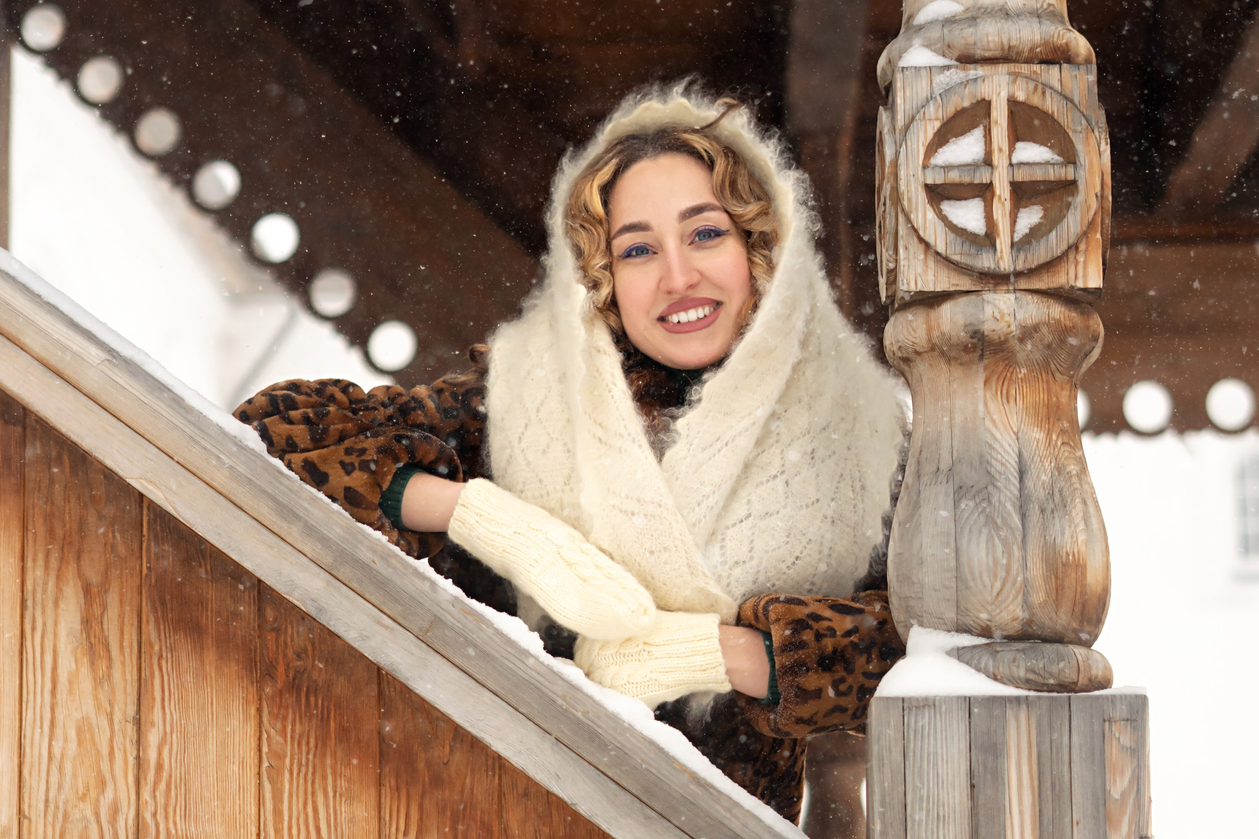 Звенит февральская вьюга. Мила Посвит Фотограф новорожденных в Тобольске