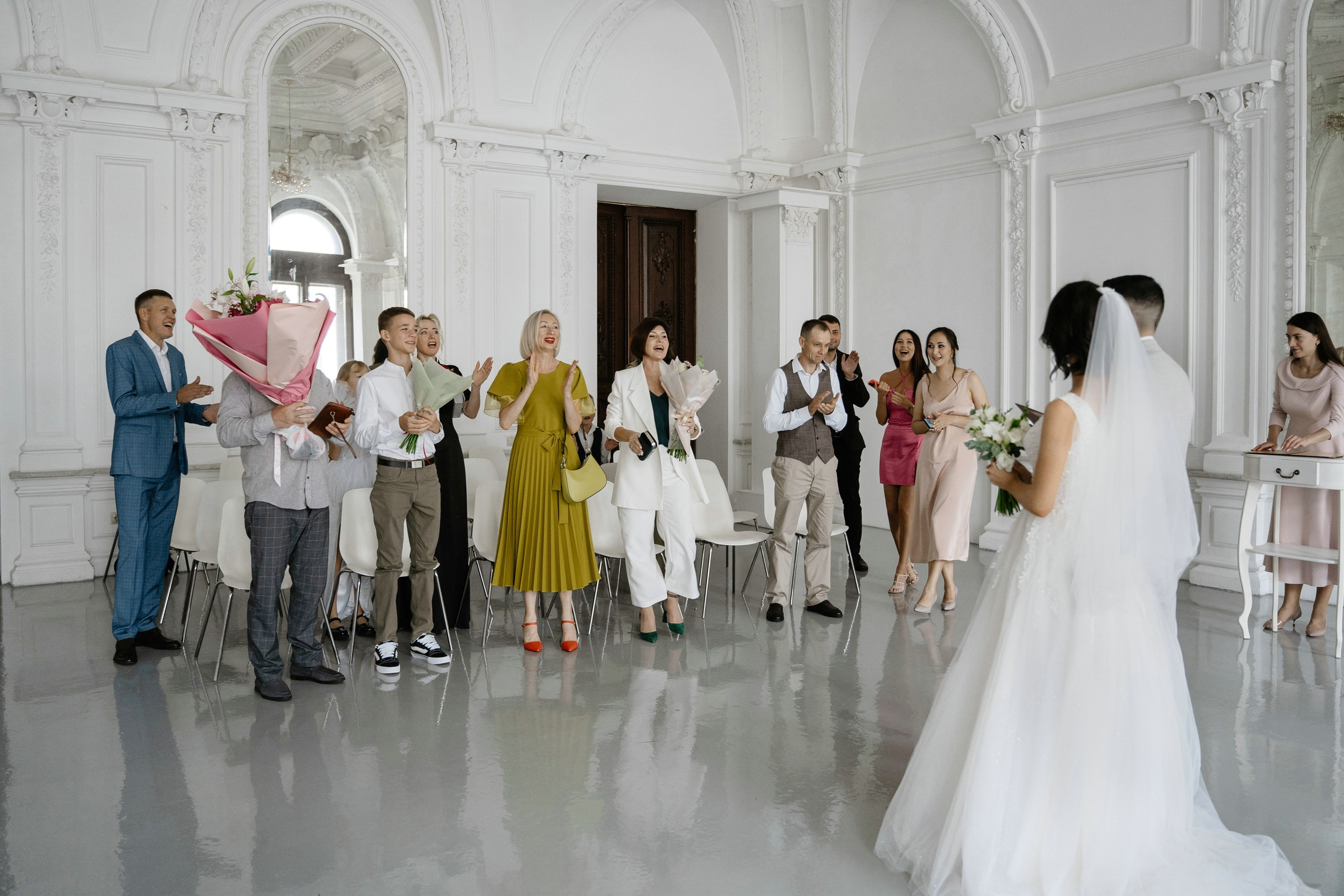 Регистрация брака в особняке Спиридонова. Свадебный и семейный фотограф в Москве Светлана Зоткина