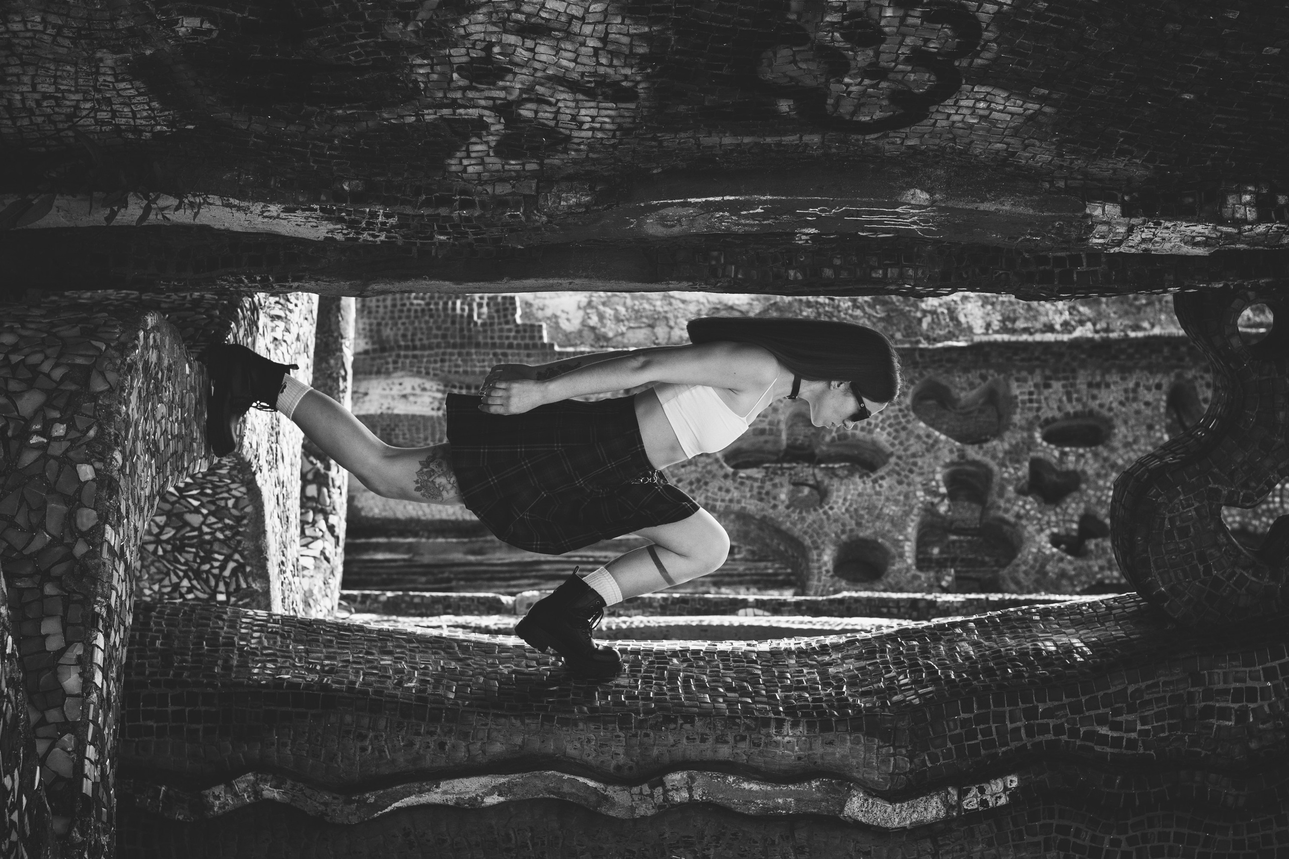 Арт фотосессия в Адлере у памятника Коралл. Фотограф в Сочи | Щербакова Дарья