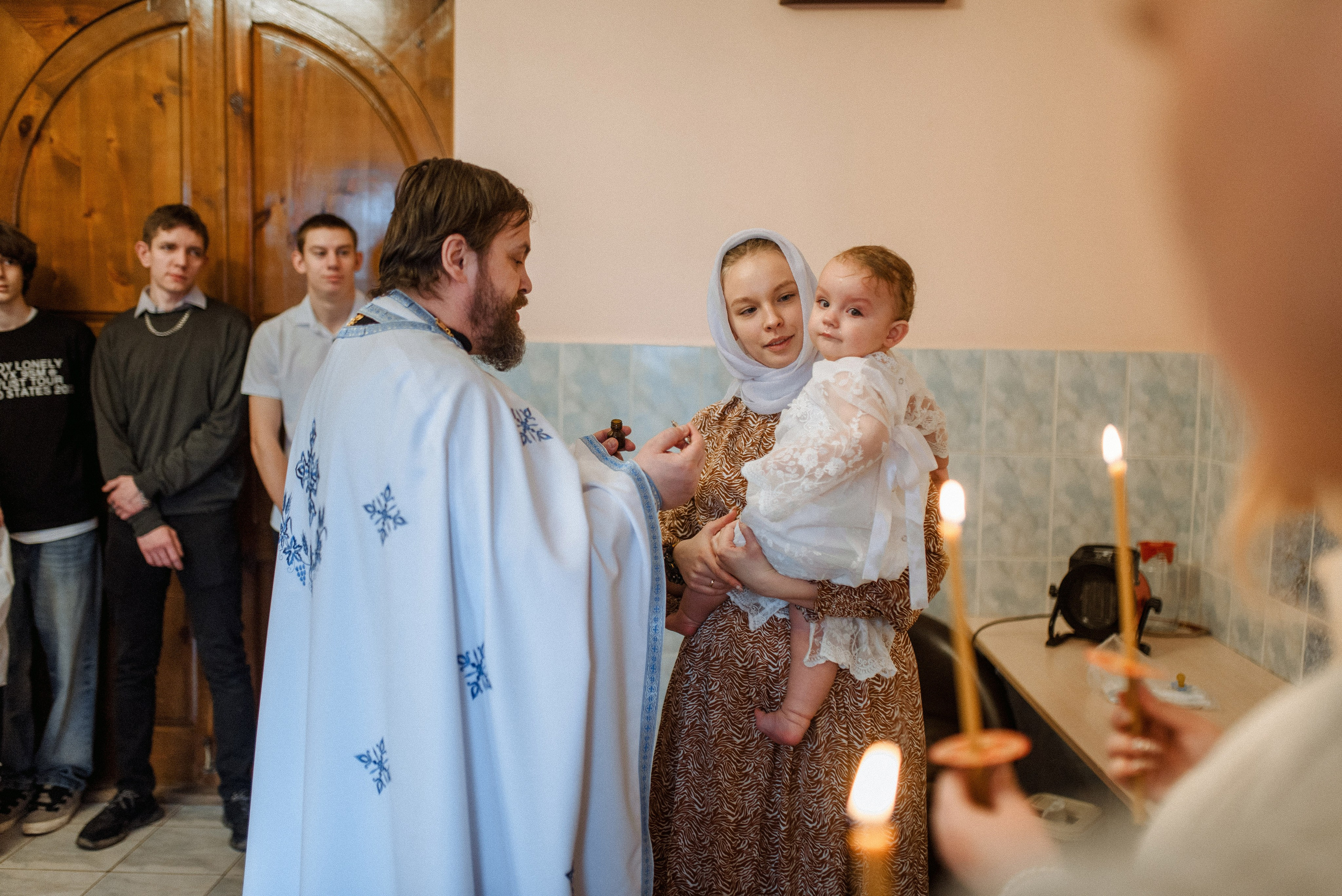 Крещение Евы. Семейный документальный фотограф в Волгограде Мариэта Додина