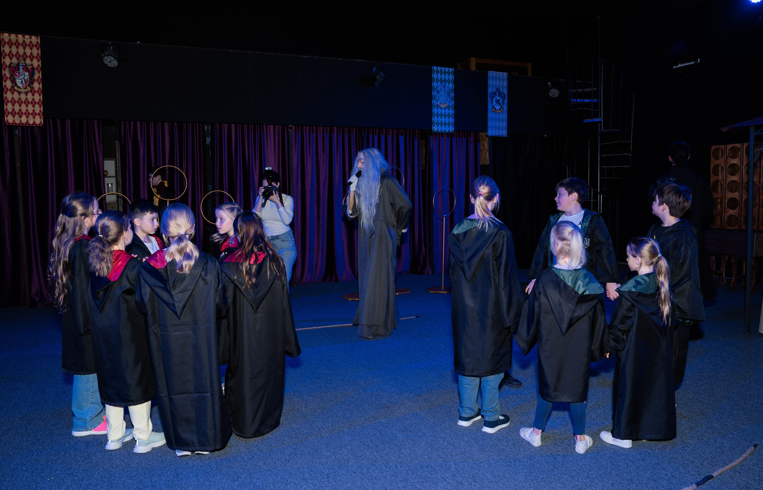 В гостях у Гарри Поттера. Крамер Юлиана детский и семейный фотограф