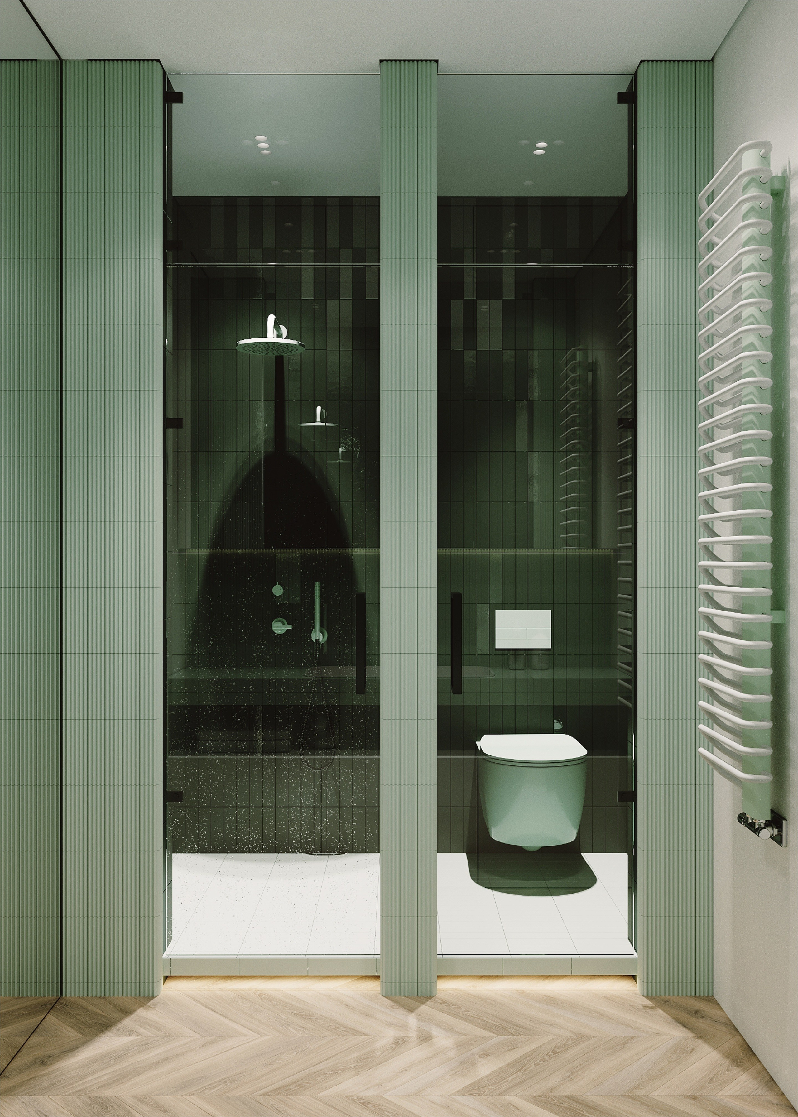 Санузел v.o.70 м². 3d визуализатор Валерия Романова