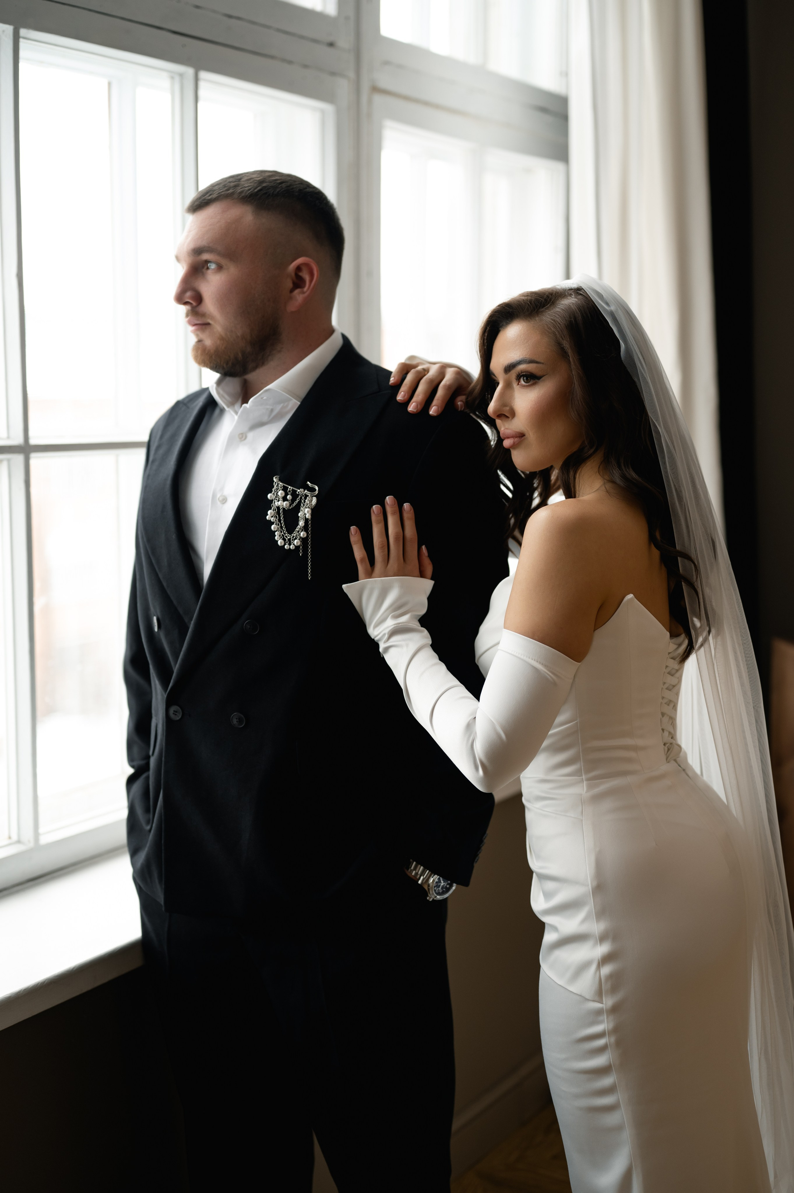 Свадебная фотосессия в студии. Свадебный и семейный фотограф в Краснодаре Алина Мельник