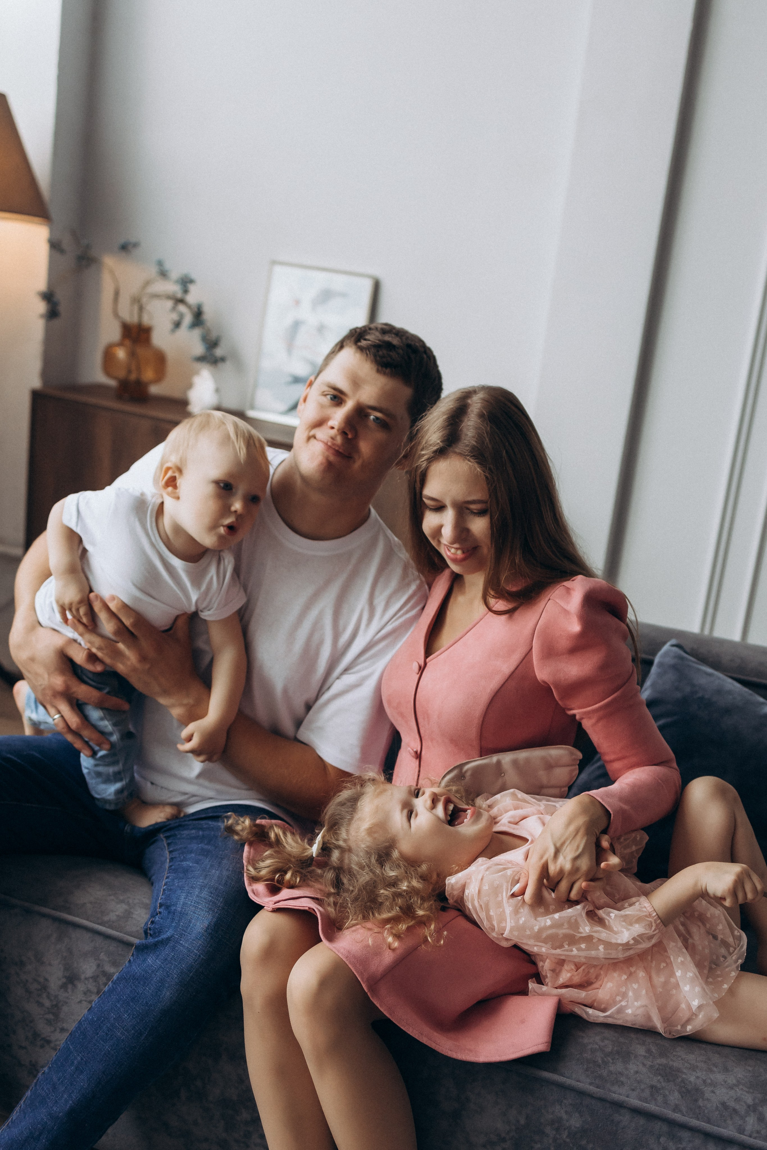 Алексей, Анастасия, Софа и Лев. Фотограф Нижний Новгород