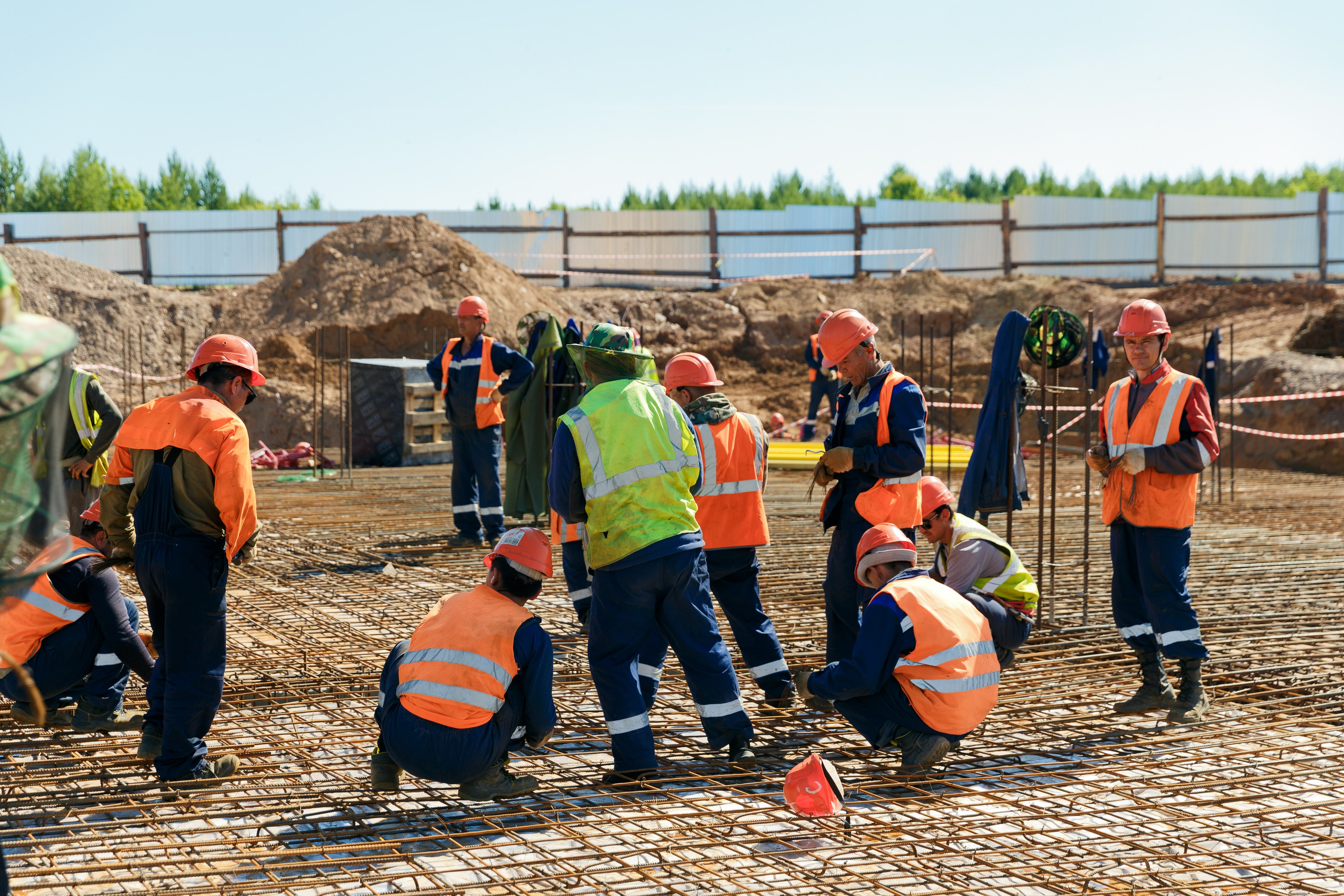 Строящиеся объекты в посёлке Жигалова. Свадебный фотограф Иркутск, репортажный фотограф Иркутск