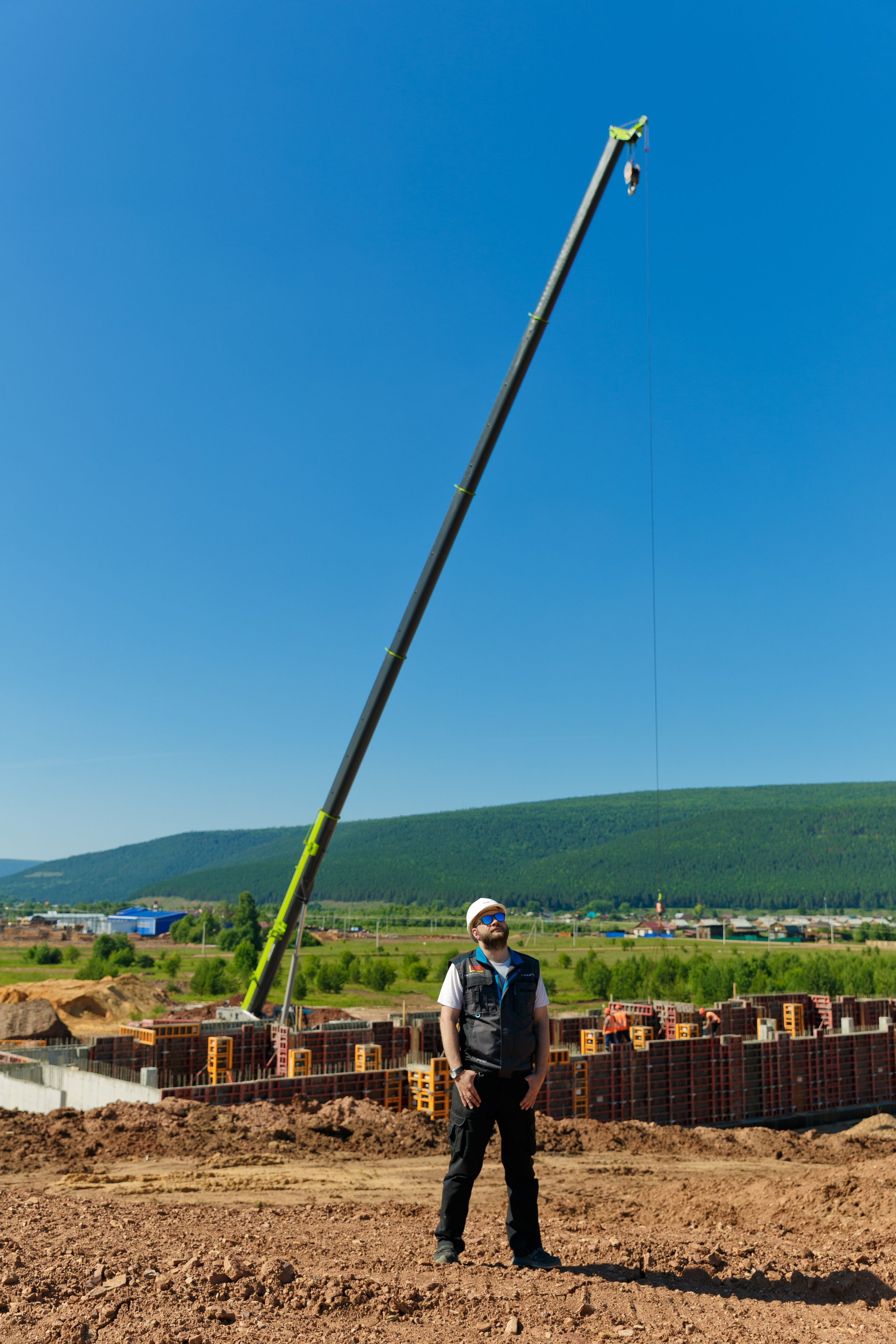 Строящиеся объекты в посёлке Жигалова. Свадебный фотограф Иркутск, репортажный фотограф Иркутск
