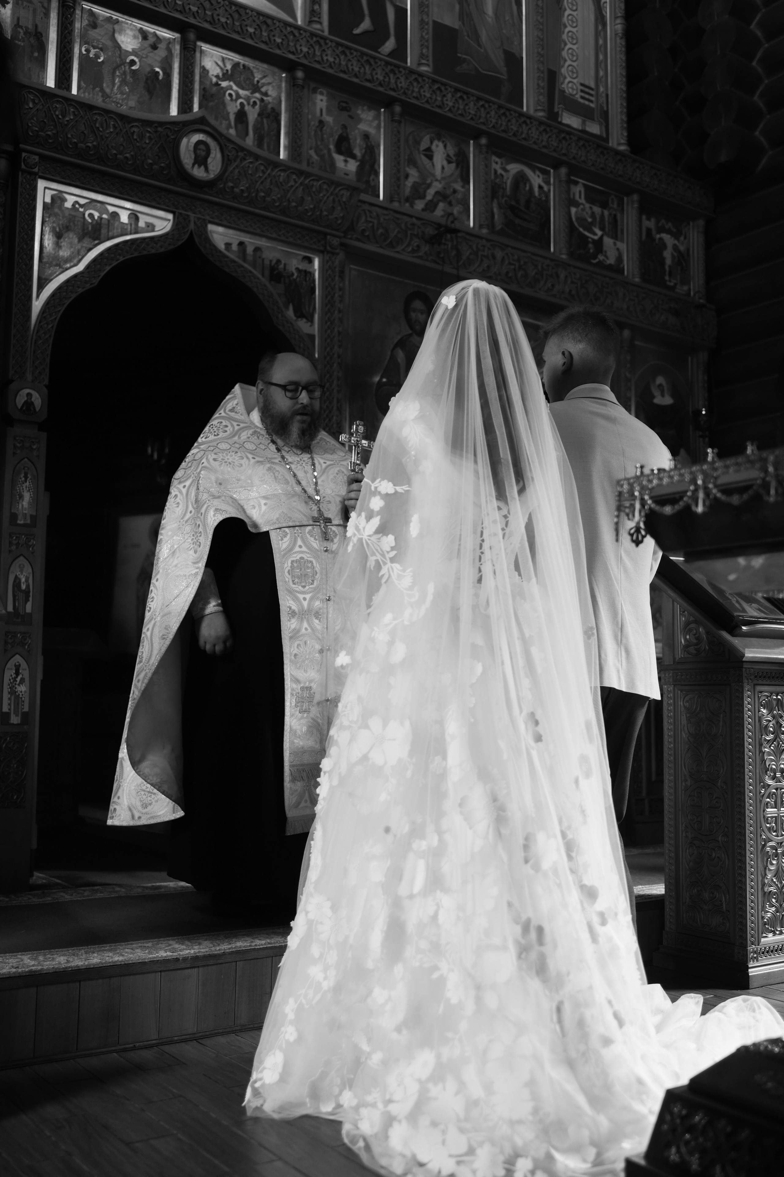 Анна и Георгий. Венчание. Свадебный фотограф в Москве и Санкт- Петербурге Алина Сараева