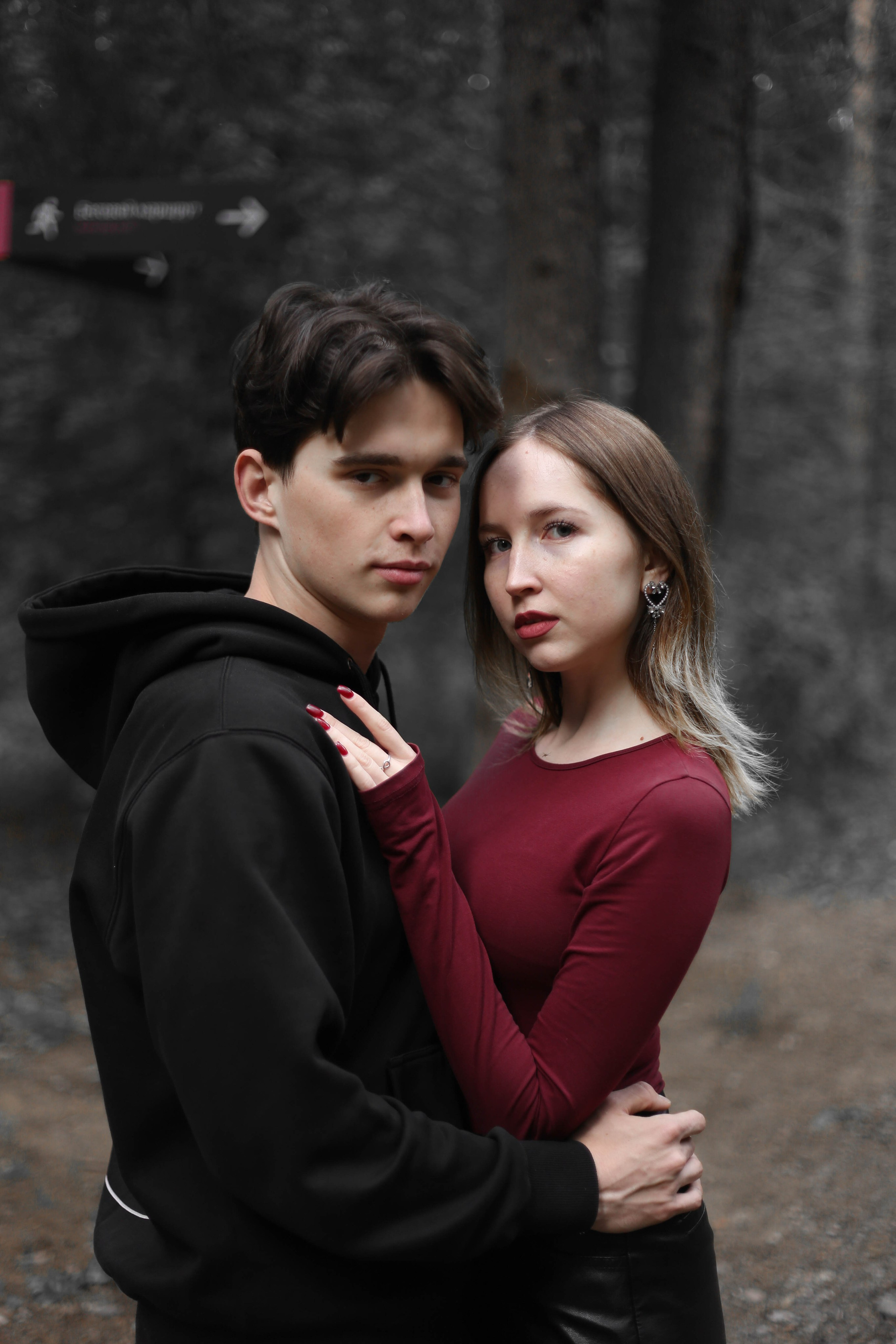 Максим и Алина. Фотограф Пермь. Фотосессия в фотостудии Перми и на свежем воздухе