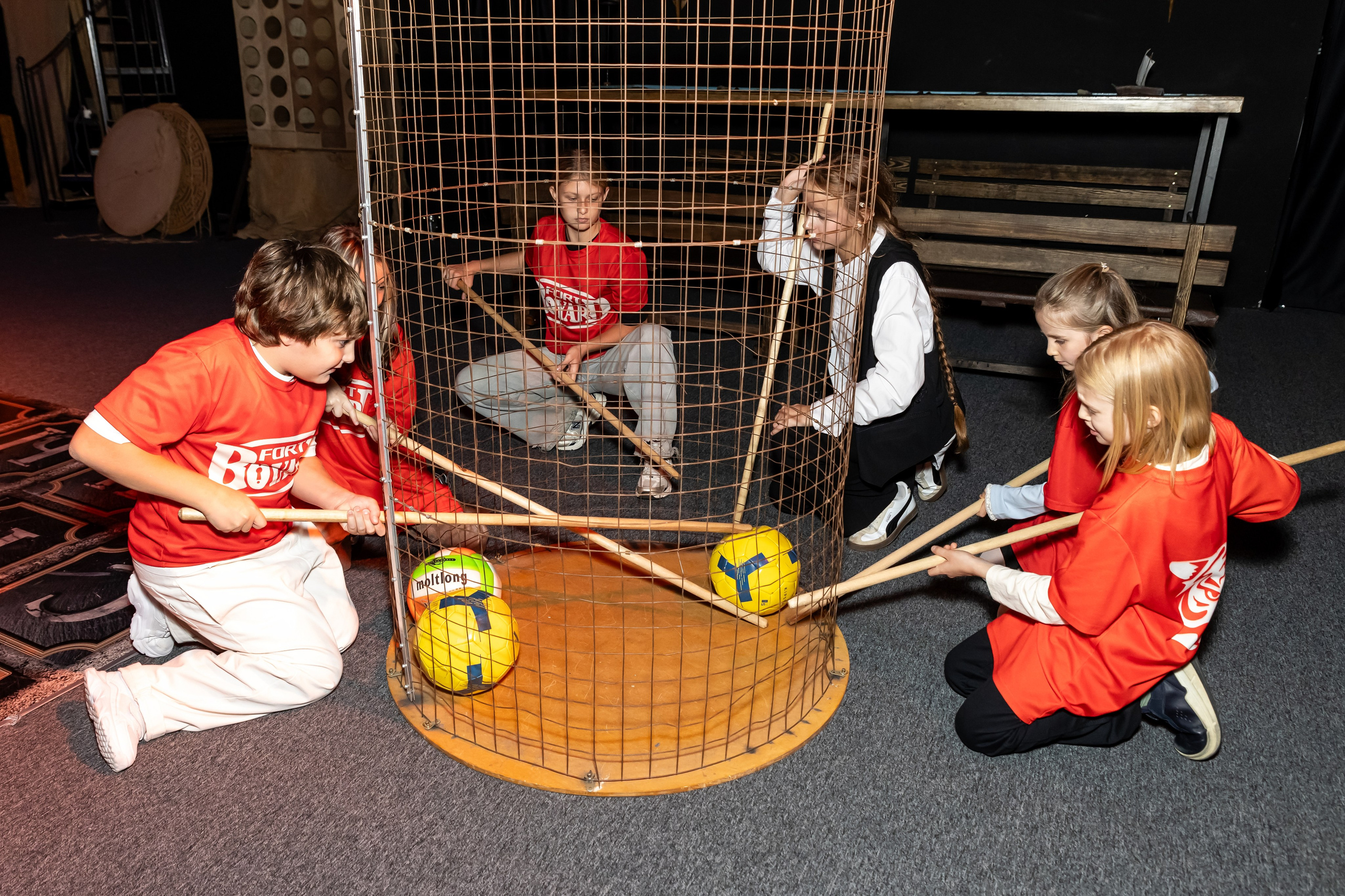 Детские праздники — Форт Боярд. Фотограф Анастасия Федорченко г. Москва