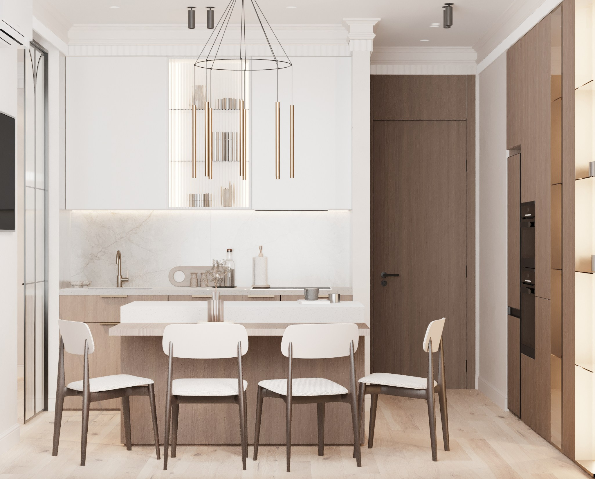 Квартира Алмата. Дизайнер интерьера в Москве Екатерина Шаймердинова