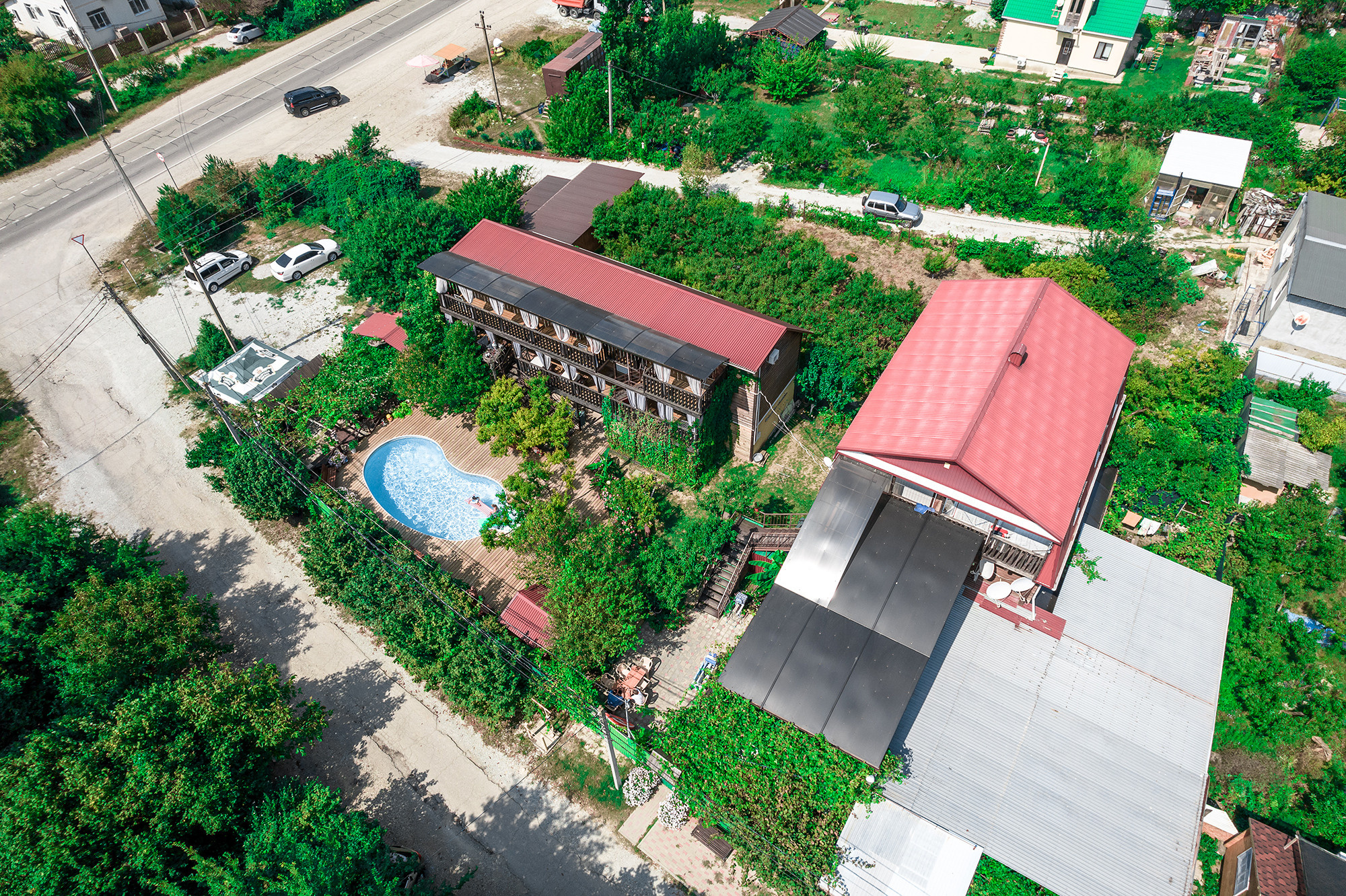 Небольшой отель в с. Береговое. Фотограф Александр Трихонюк. Фото недвижимости в Геленджике