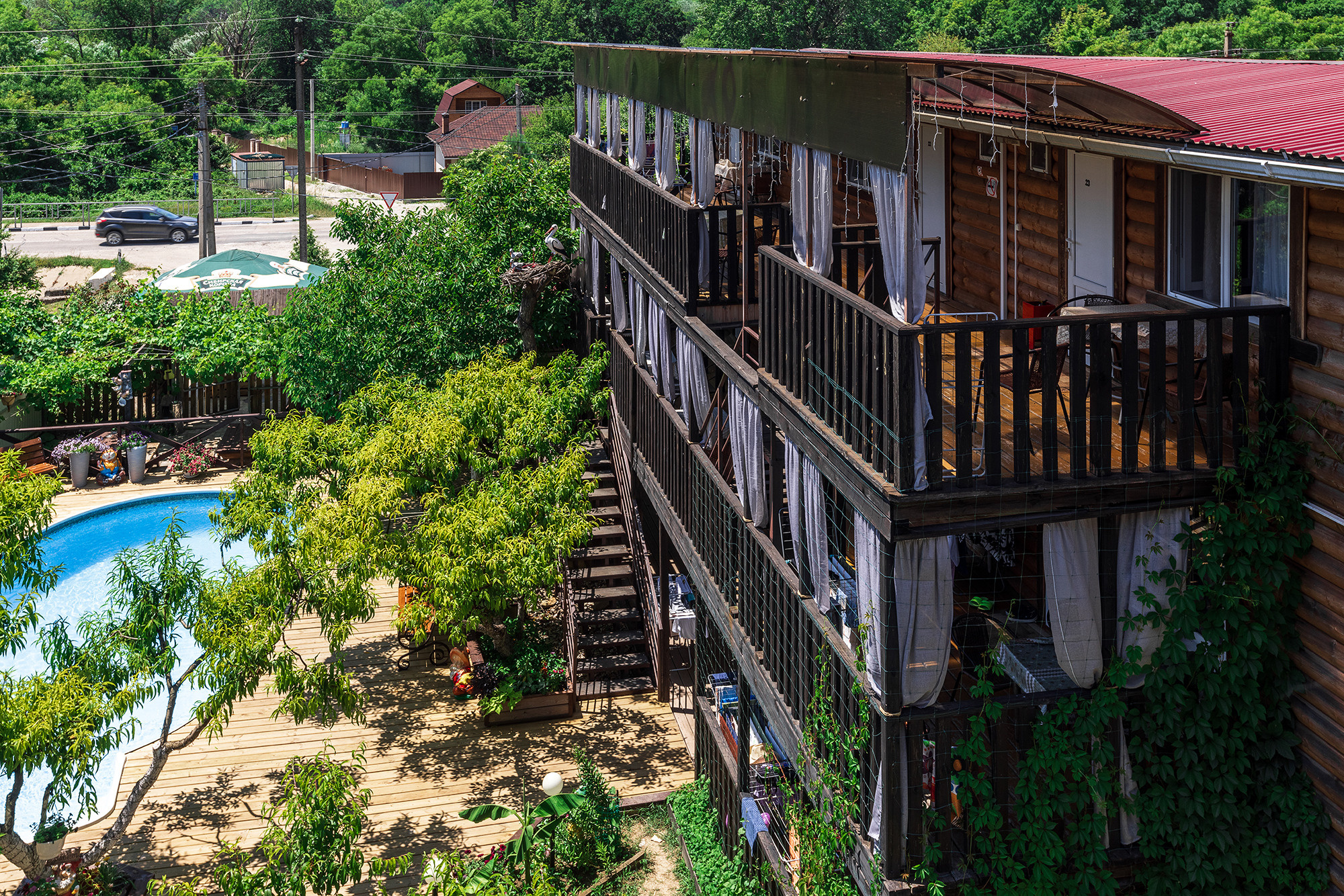 Небольшой отель в с. Береговое. Фотограф Александр Трихонюк. Фото недвижимости в Геленджике