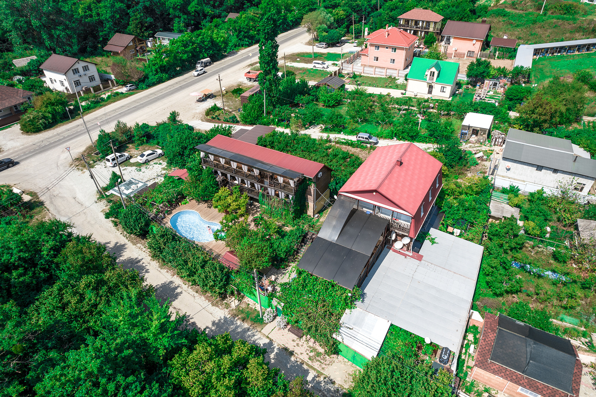 Небольшой отель в с. Береговое. Фотограф Александр Трихонюк. Фото недвижимости в Геленджике