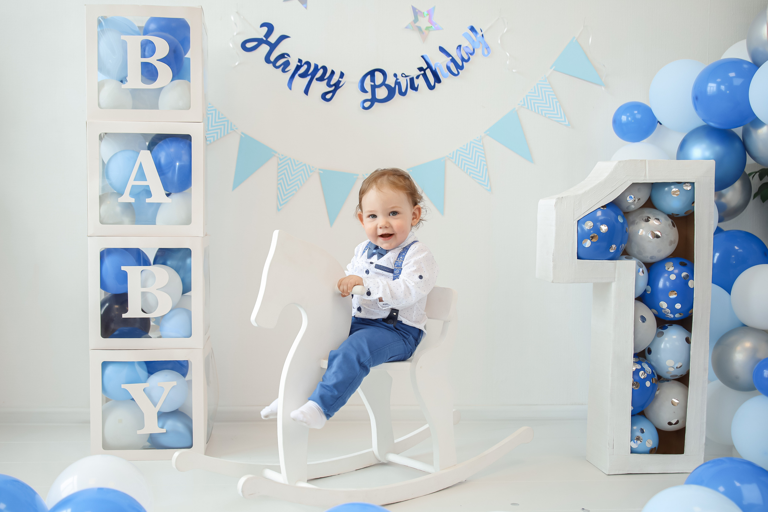 Годовасие Кирюши. Детский и Семейный фотограф в Санкт-Петербурге. Детская Фотостудия «FAMILY STORY»