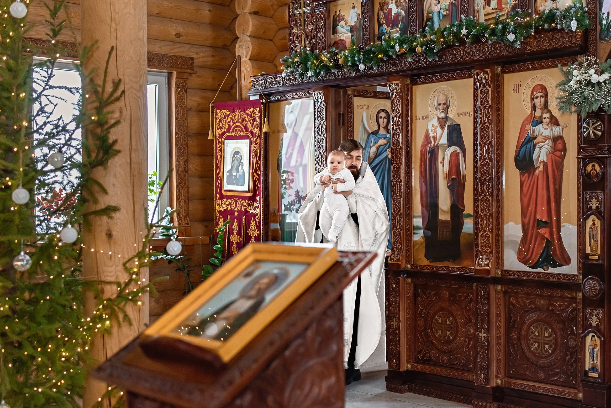 Храм Матроны Московской. Рождество. Церковный фотограф на Таинство Крещения и Венчания в Оренбурге и Оренбургской области Екатерина Белкина