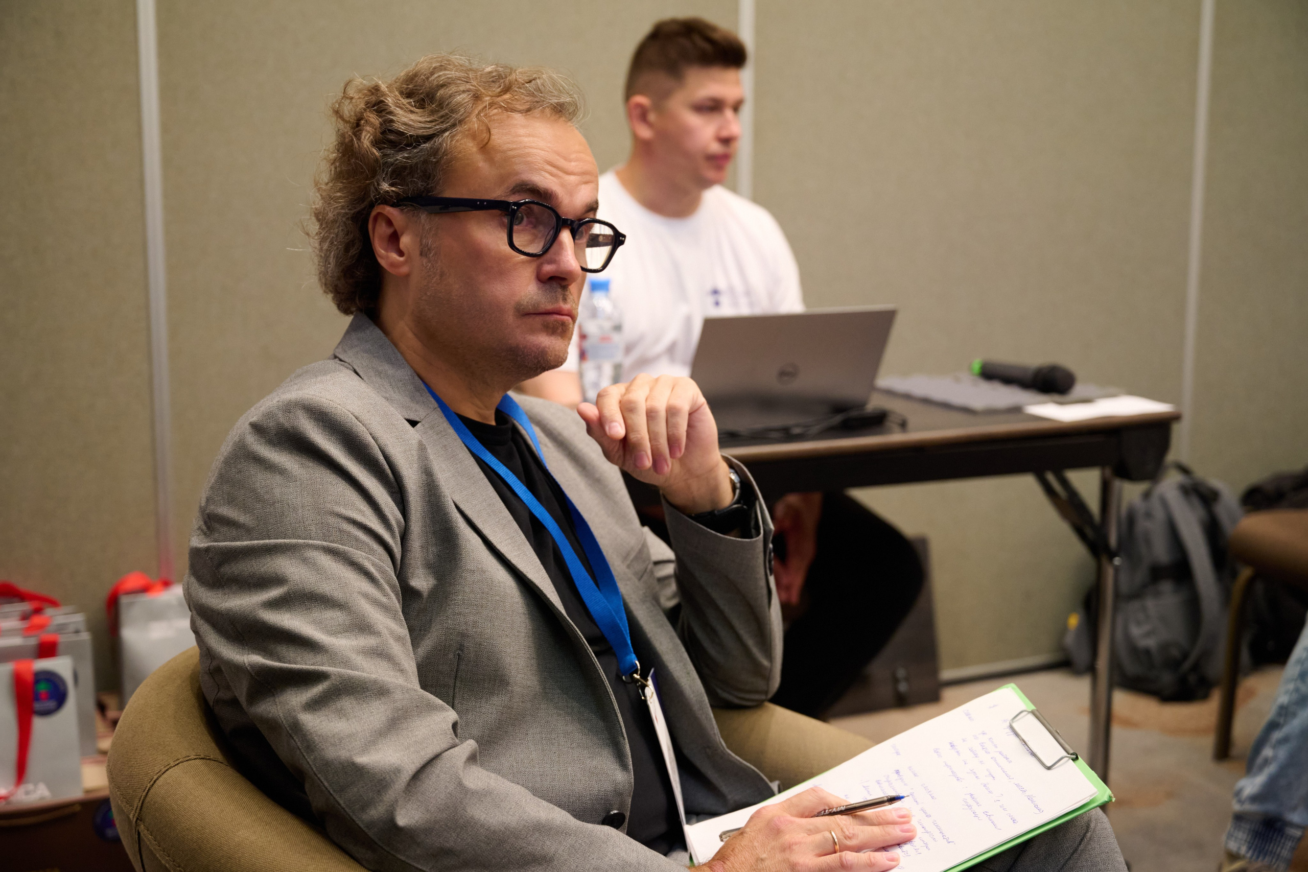 Репортажная съёмка конференции в Москве